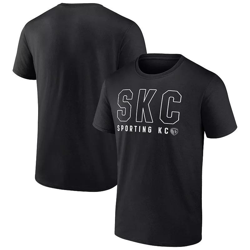 Men's MLS Sporting Kansas City Penalty T-Shirt, Size: XL, Black Product Image