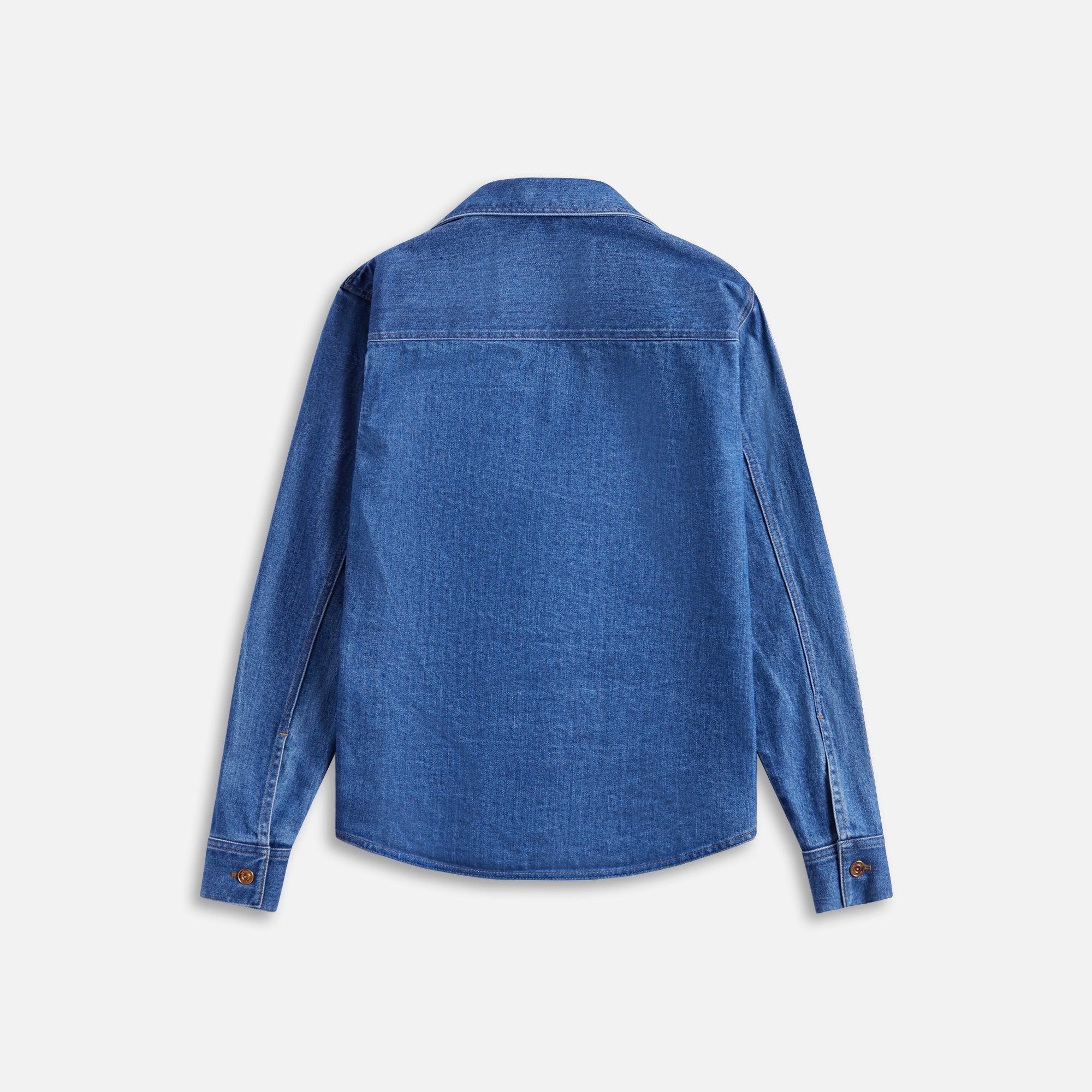 anOnlyChild St Elizabeth Shirt - Indigo Female Product Image