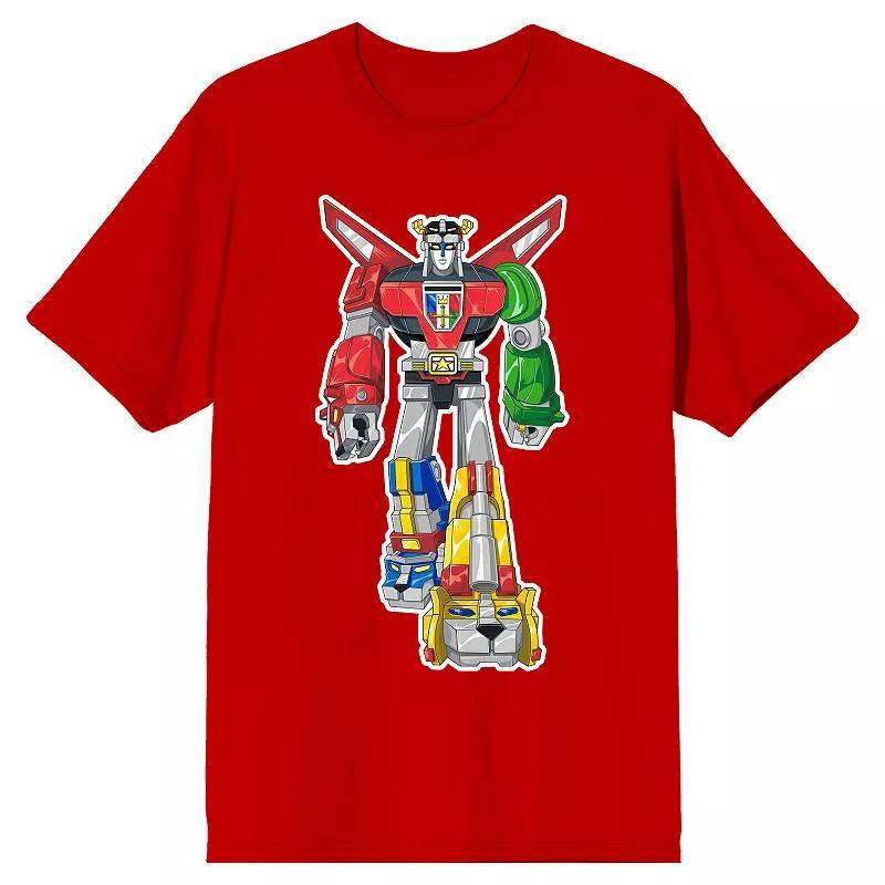 Men's Voltron Vehicle Team Red Graphic Tee, Size: XXL Product Image