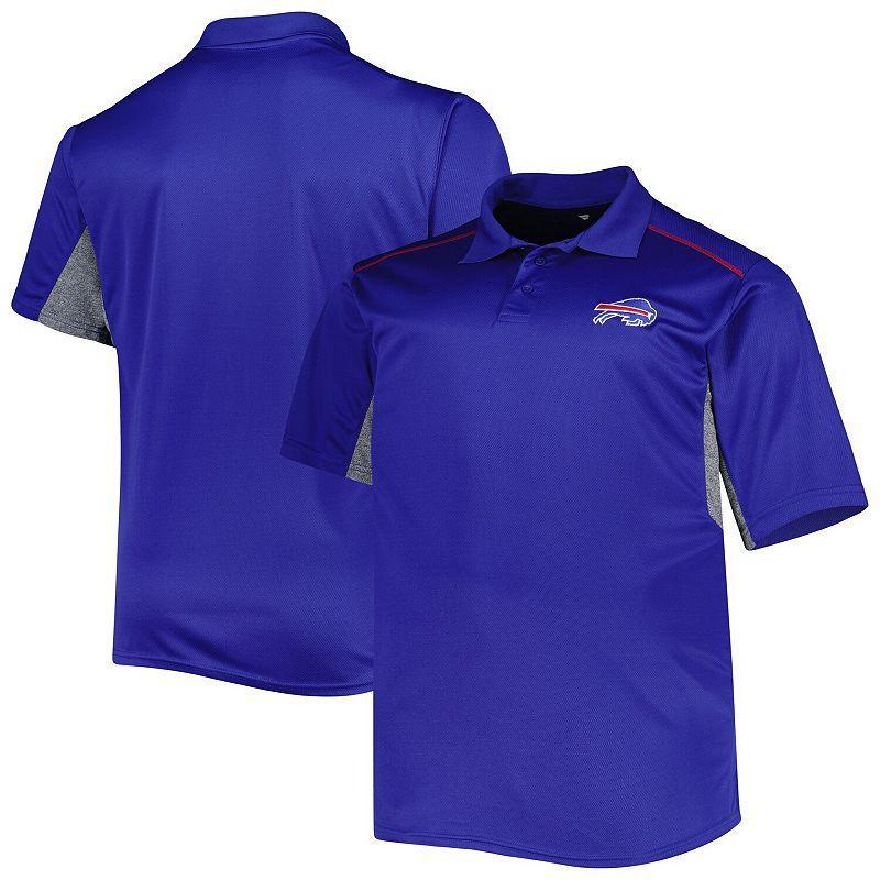 Mens Royal Buffalo Bills Big & Tall Team Color Polo Product Image