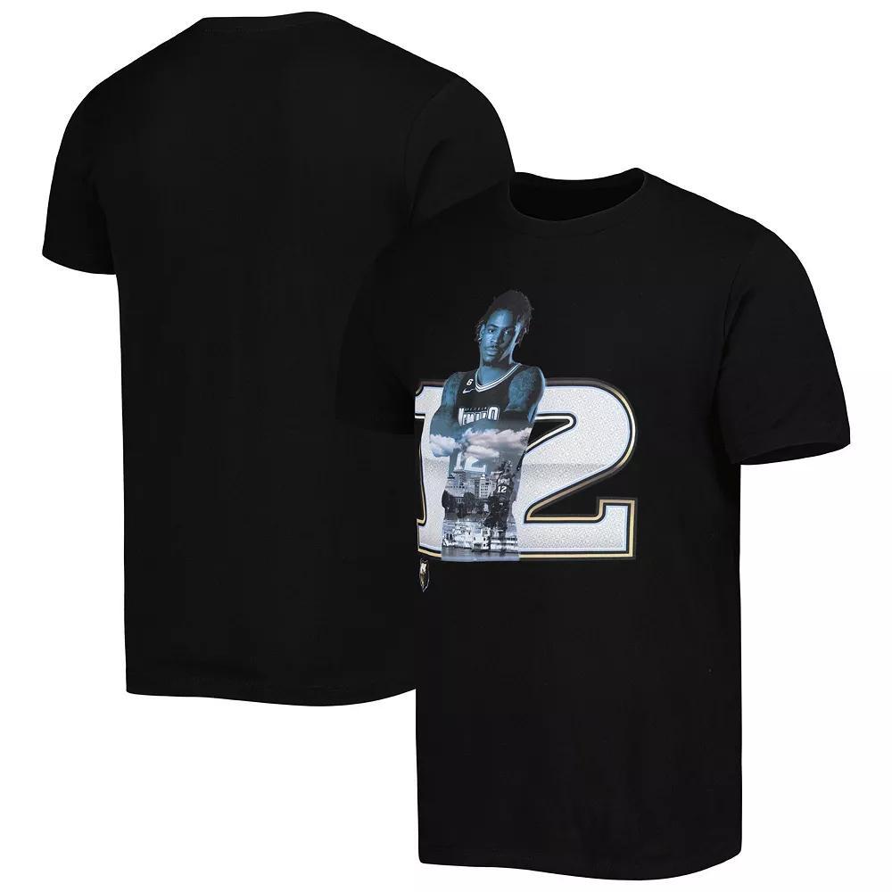 Men's Stadium Essentials Ja Morant Black Memphis Grizzlies Player Metro T-Shirt, Size: 2XL, Grz Black Product Image