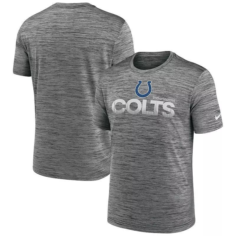 Men's Nike Anthracite Indianapolis Colts Blitz Velocity Modern Performance T-Shirt, Size: 3XL, Grey Product Image