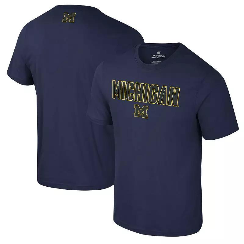 Mens Colosseum Michigan State Spartans Color Pop Active Blend T-Shirt Product Image