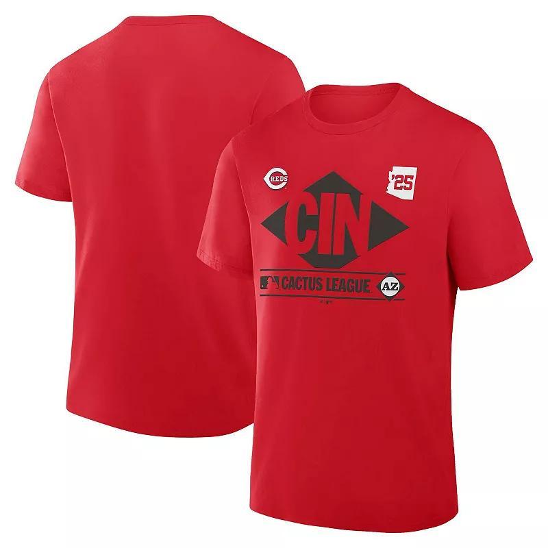 Men's Fanatics Red Cincinnati Reds 2025 Spring Training Cactus League True Icon T-Shirt, Size: Small, Red Red Product Image