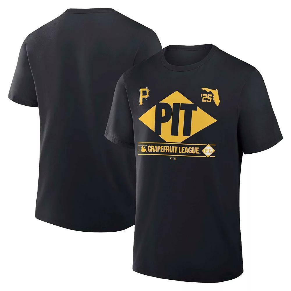 Men's Fanatics Black Arizona Diamondbacks Clubhouse Legacy Side Swipe T-Shirt, Size: 2XL Product Image