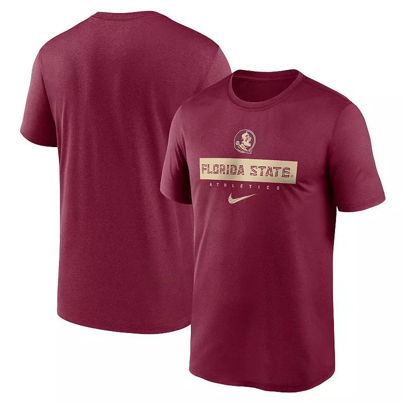 Men's Nike Navy West Virginia Mountaineers 2024 Sideline Legend Performance  T-Shirt, Size: Large, Blue Product Image