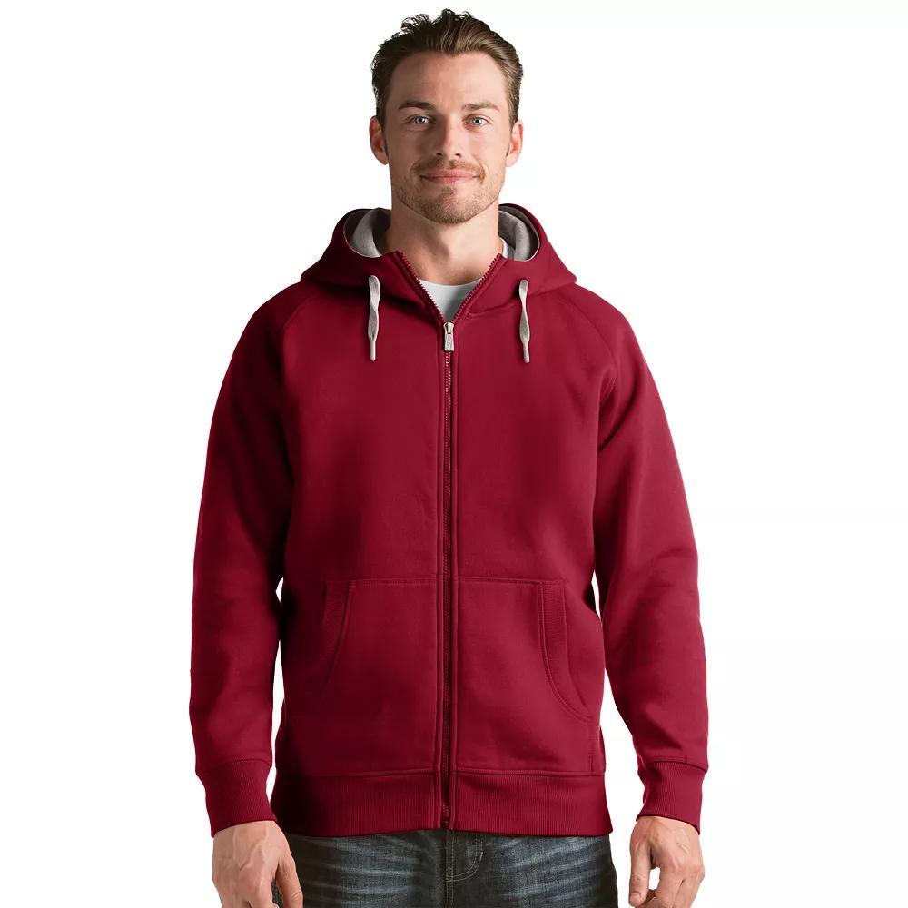 Men's Antigua Victory Full-Zip Hoodie, Size: XL, Blue Product Image