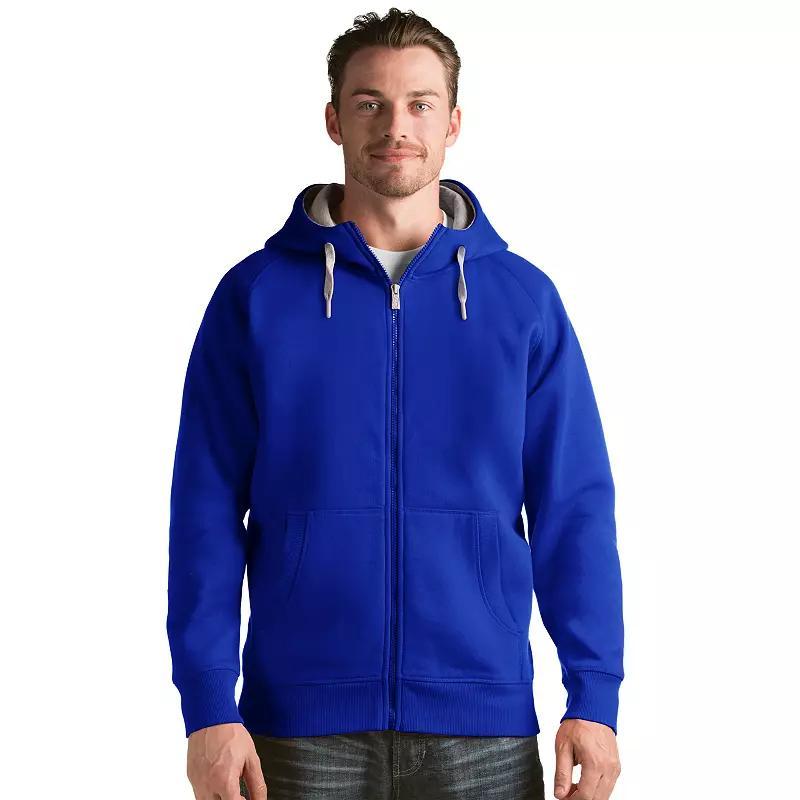 Men's Antigua Victory Full-Zip Hoodie, Size: XL, Blue Product Image