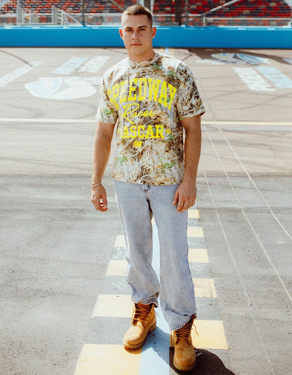 TILLYS x NASCAR Camo Mens Boxy Tee - CAMO Product Image