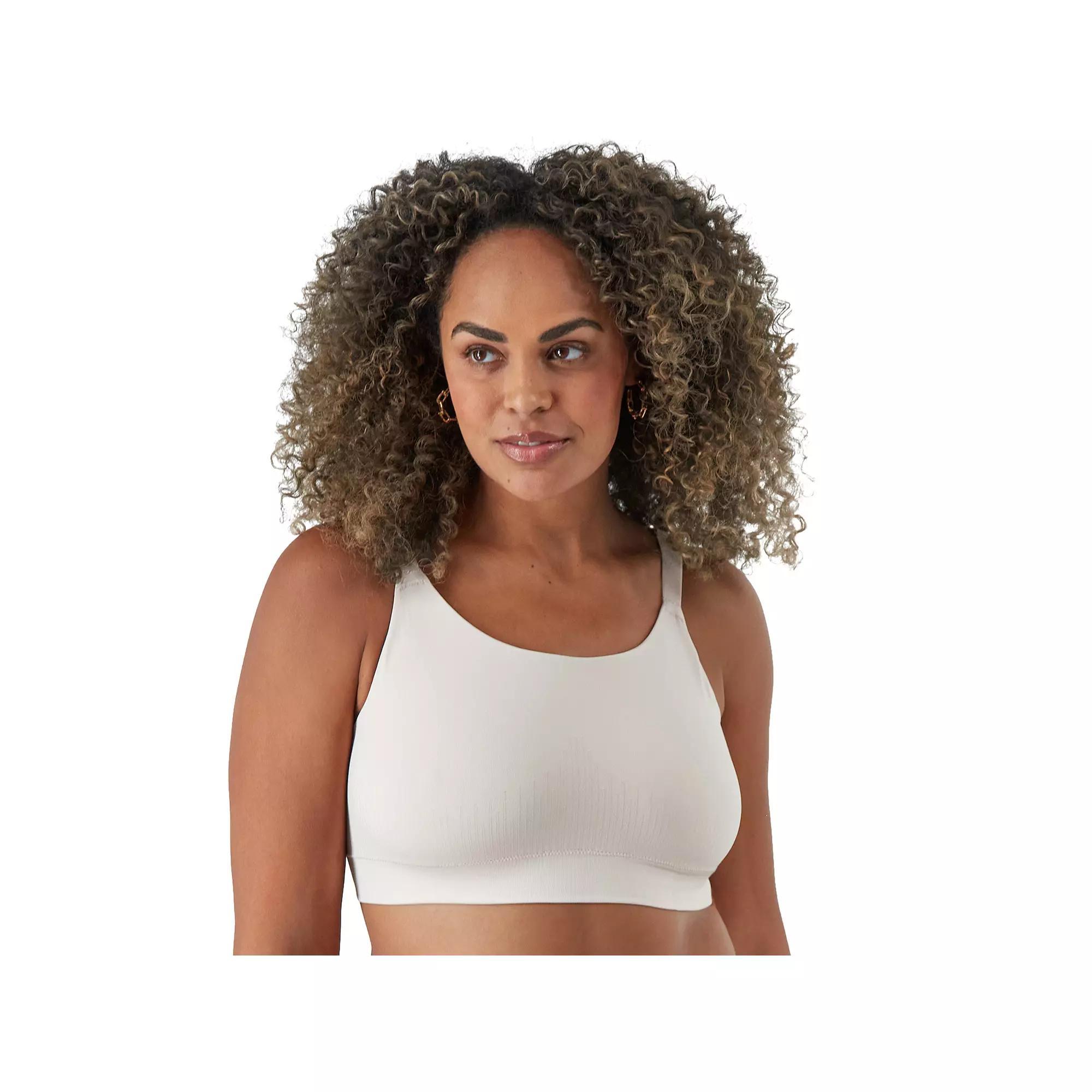Bali Comfort Revolution Modern Seamless Bralette DFMSBR, Women's, Size: Large, Evening Blush Product Image
