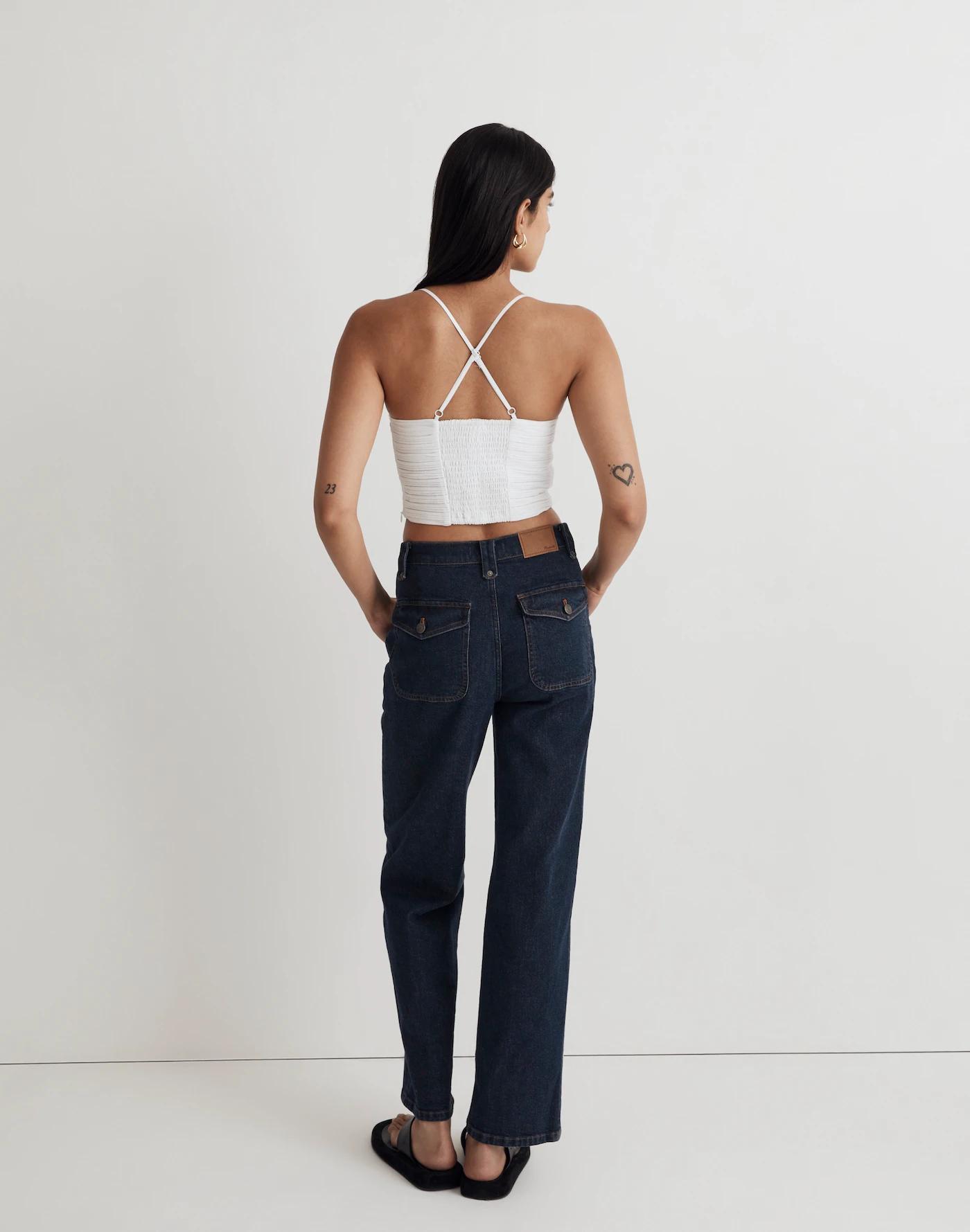 Poplin Crop Tube Top Product Image