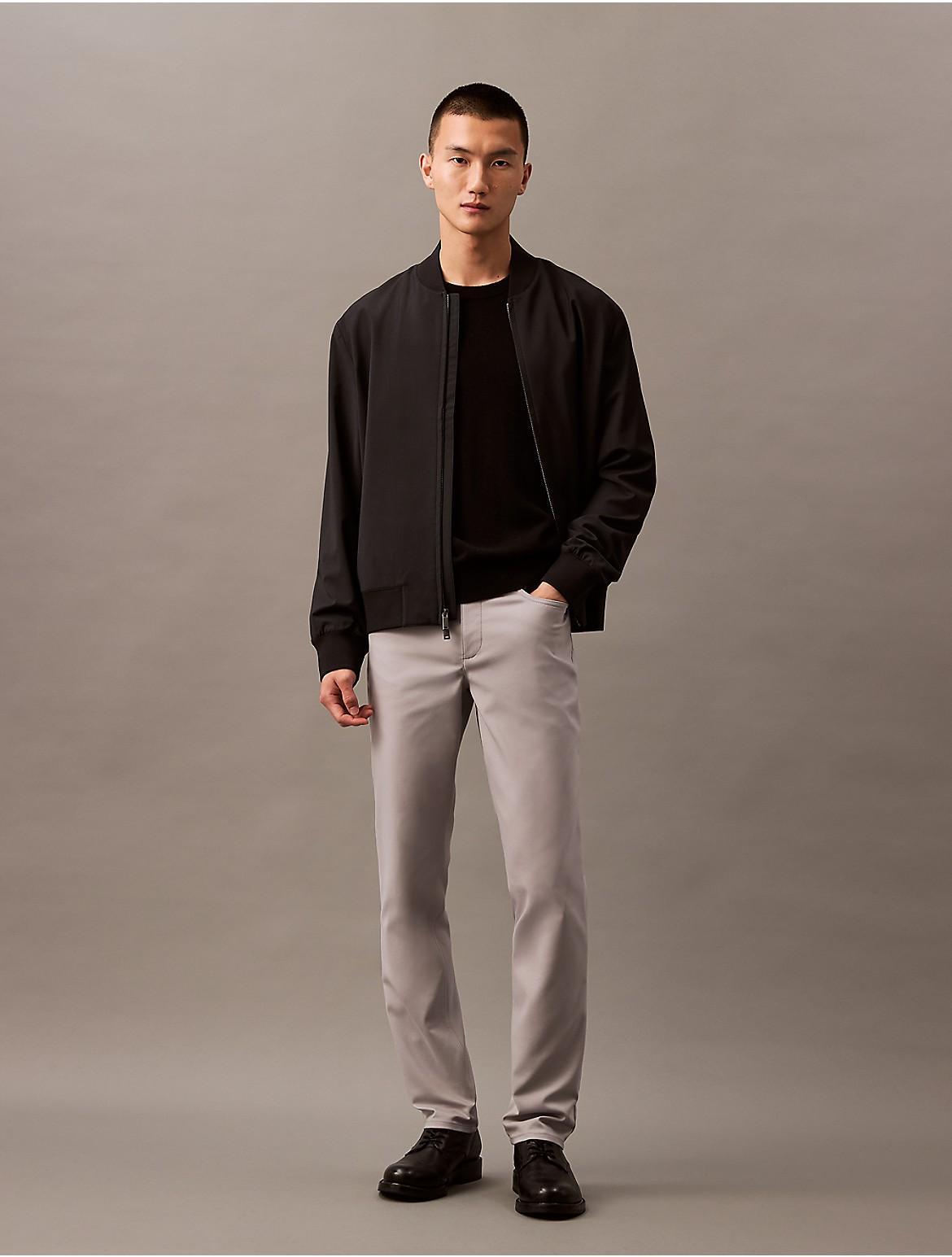 Calvin Klein Mens Slim Move 5-Pocket Pant - Navy Product Image