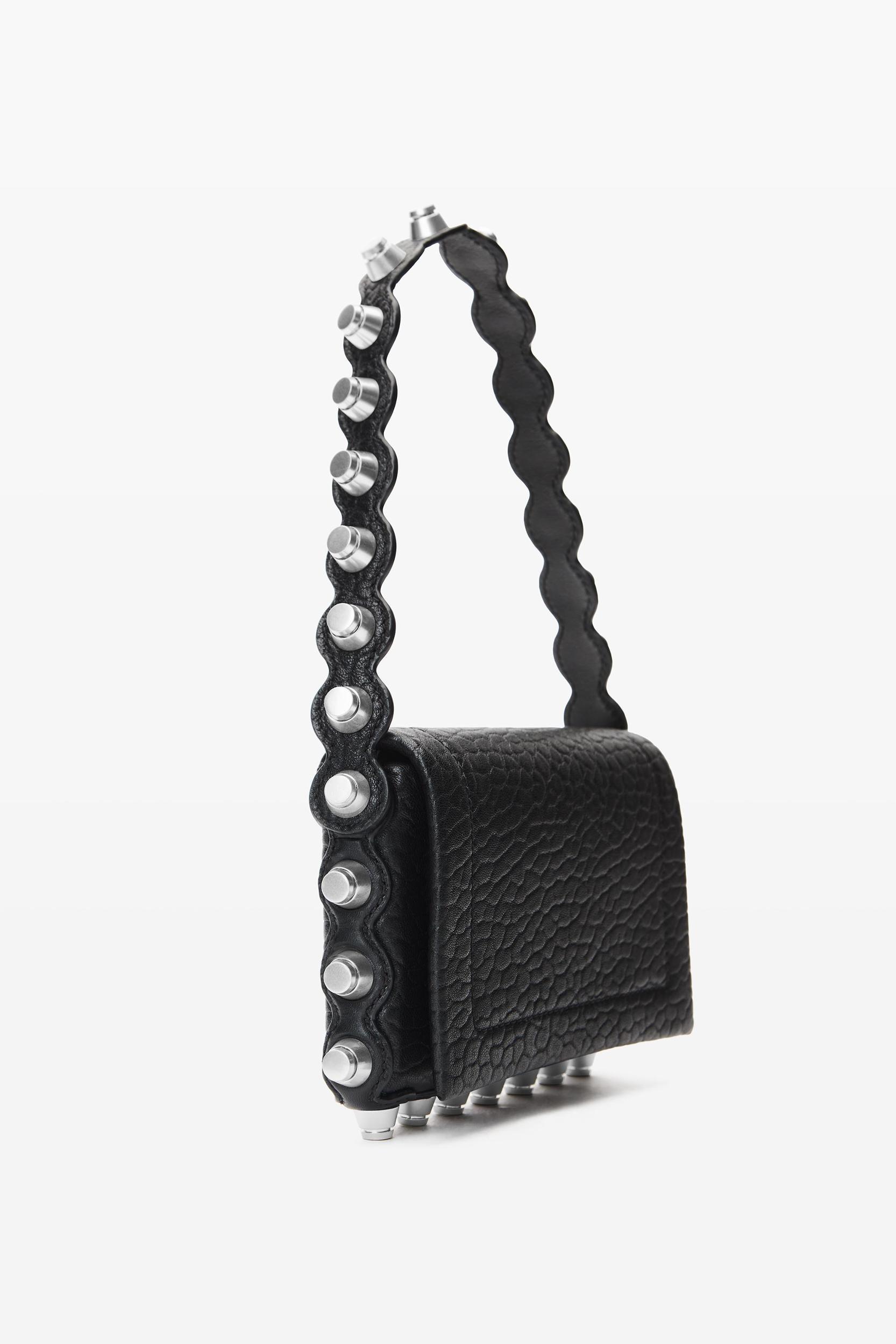 Roz Wallet With Crossbody Strap In Leather Product Image