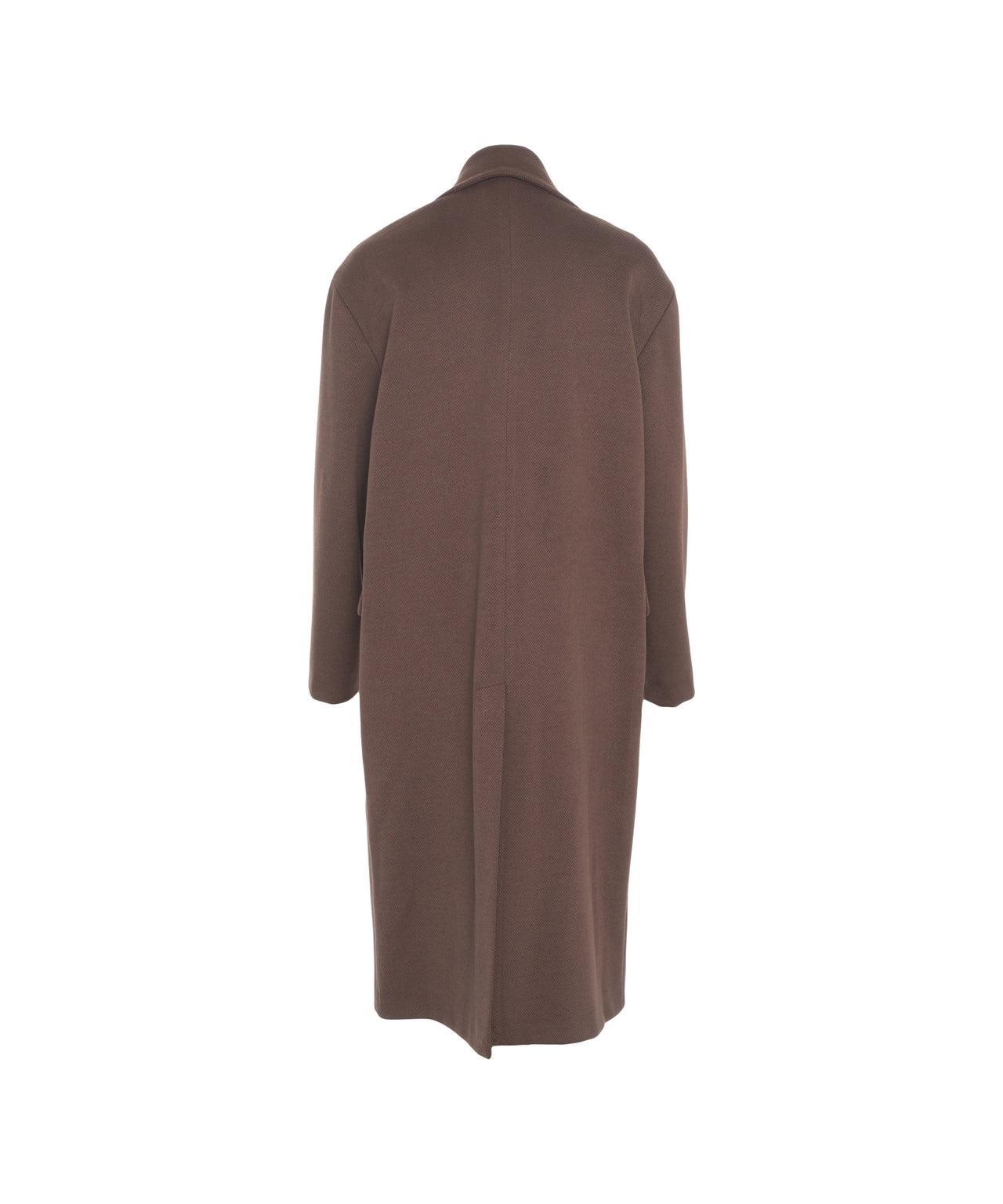 Coat with feather detail Product Image