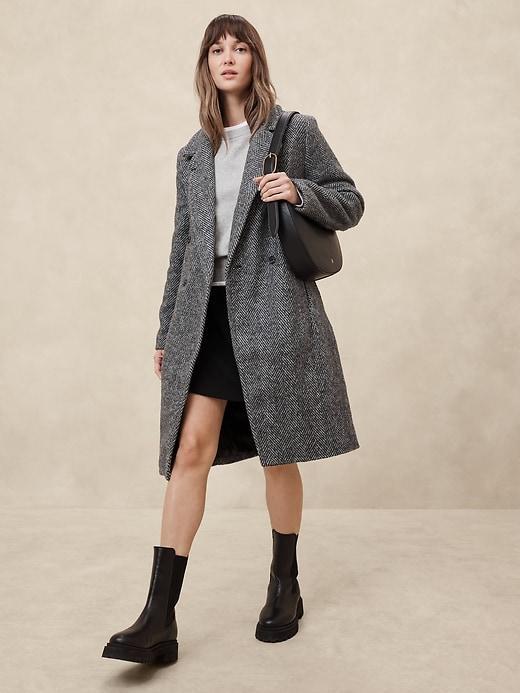 Herringbone Timeless Topcoat Product Image