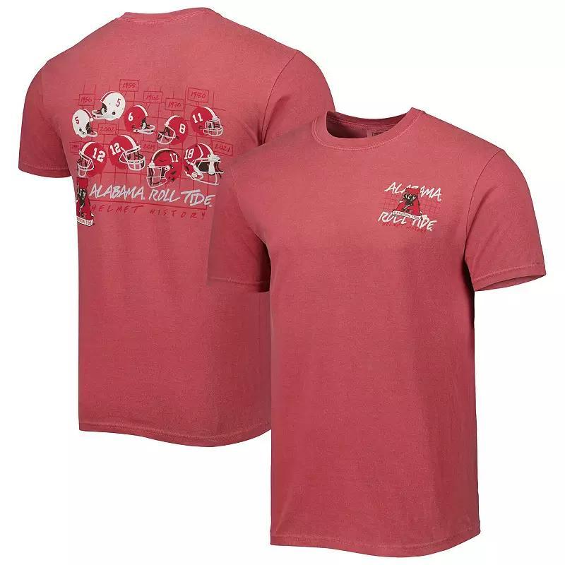 Mens Crimson Alabama Crimson Tide Vault Helmet History Comfort T-Shirt Product Image