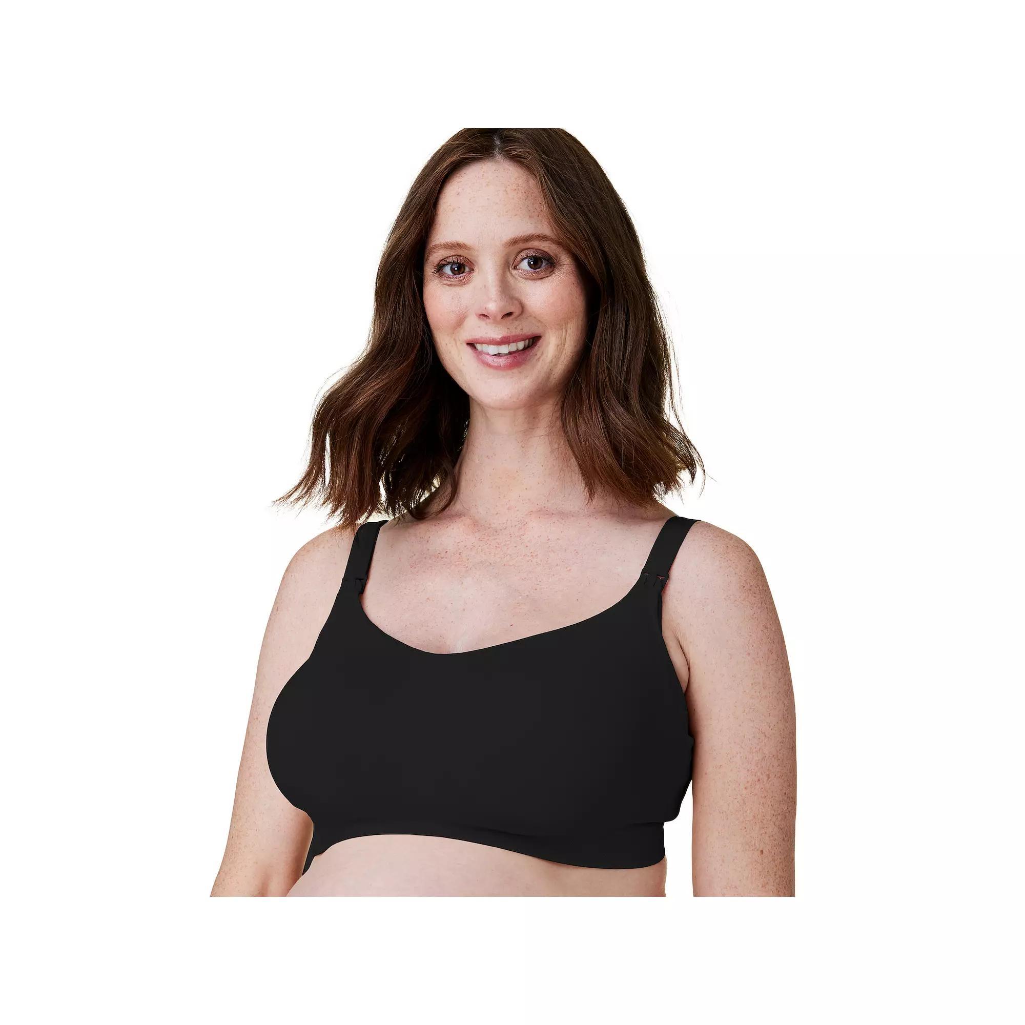Bravado Designs Intrigue Maternity & Nursing Bra 11042, Women's, Size: XXL, Black Product Image