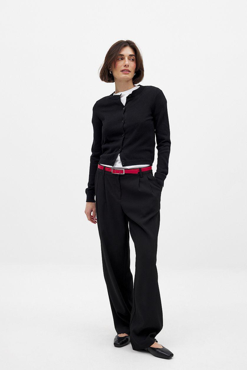 Fine Knitted Cardigan Product Image
