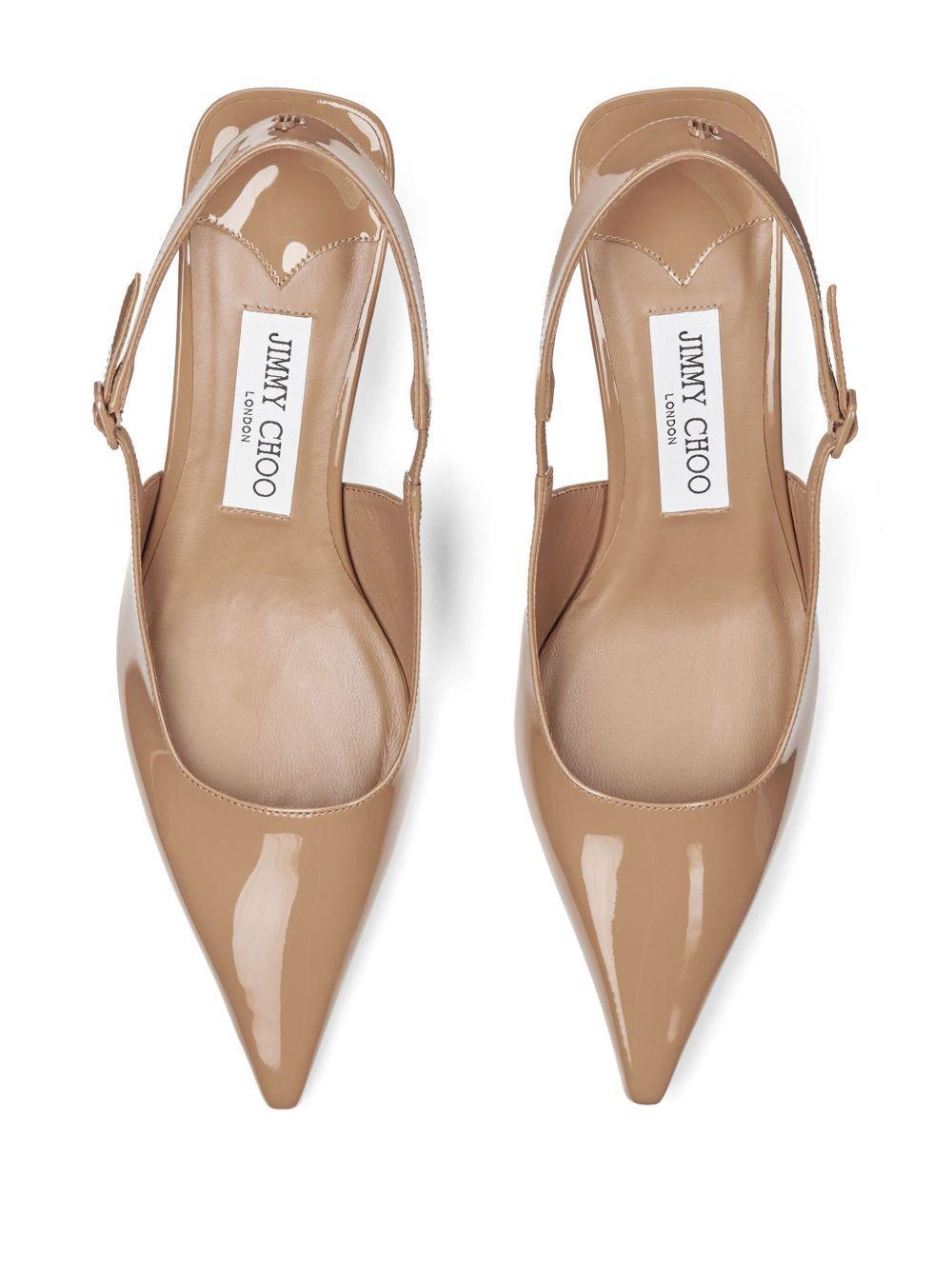 Amel 50mm leather pumps Product Image