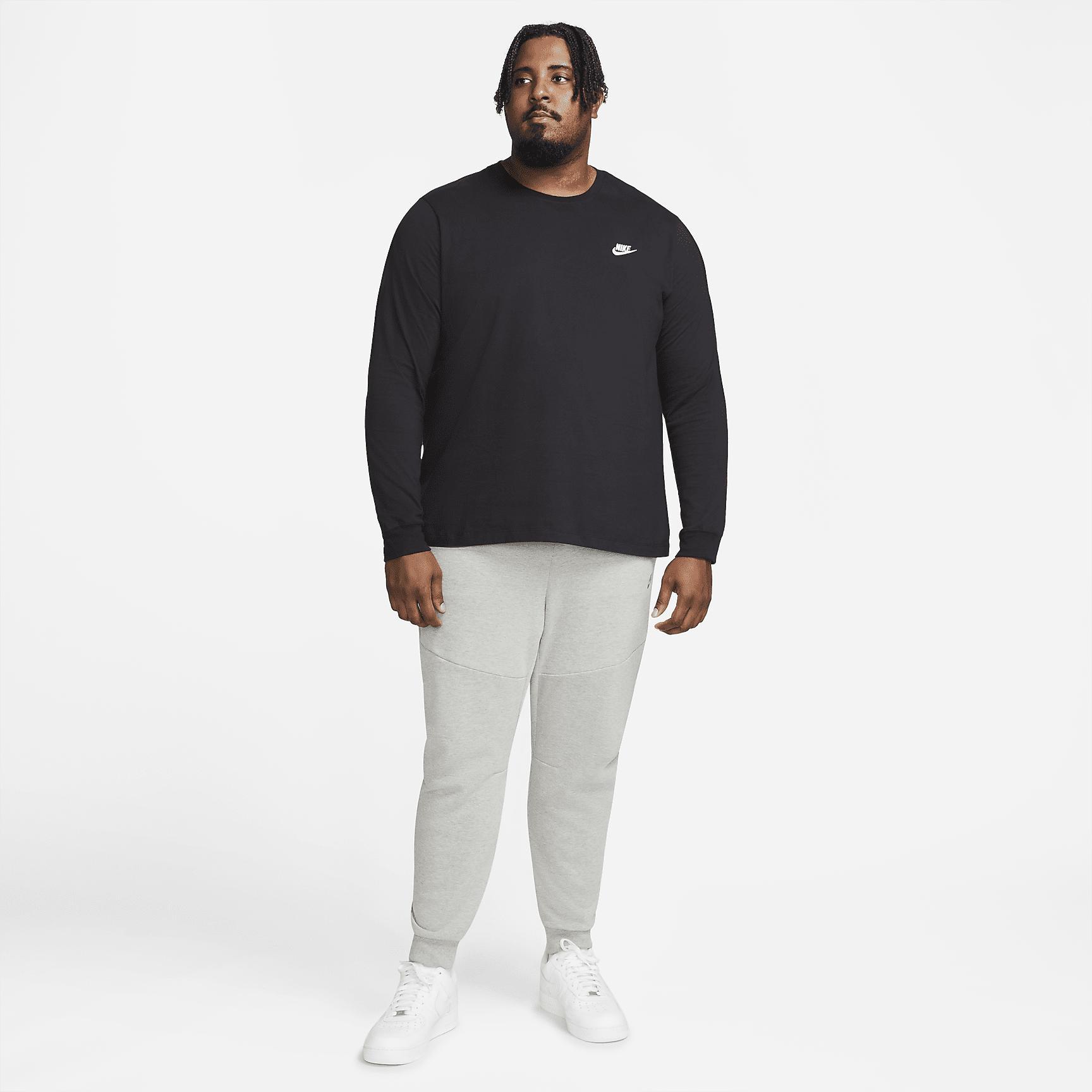 Men's Nike Sportswear Club Long-Sleeve T-Shirt Product Image