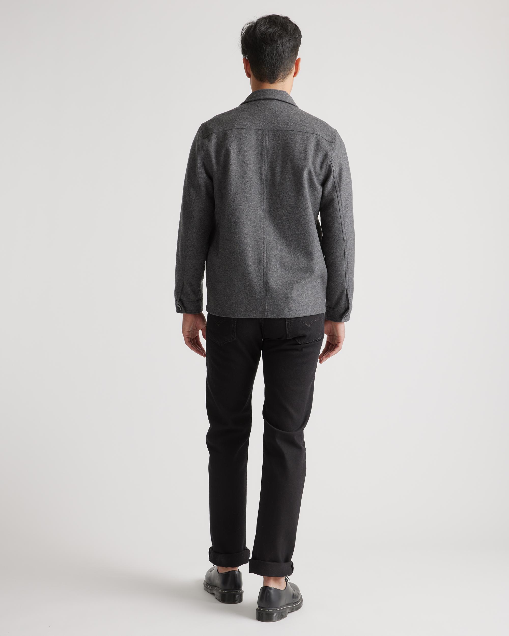 Quince | Men's Italian Wool Chore Jacket Wool/Nylon Product Image