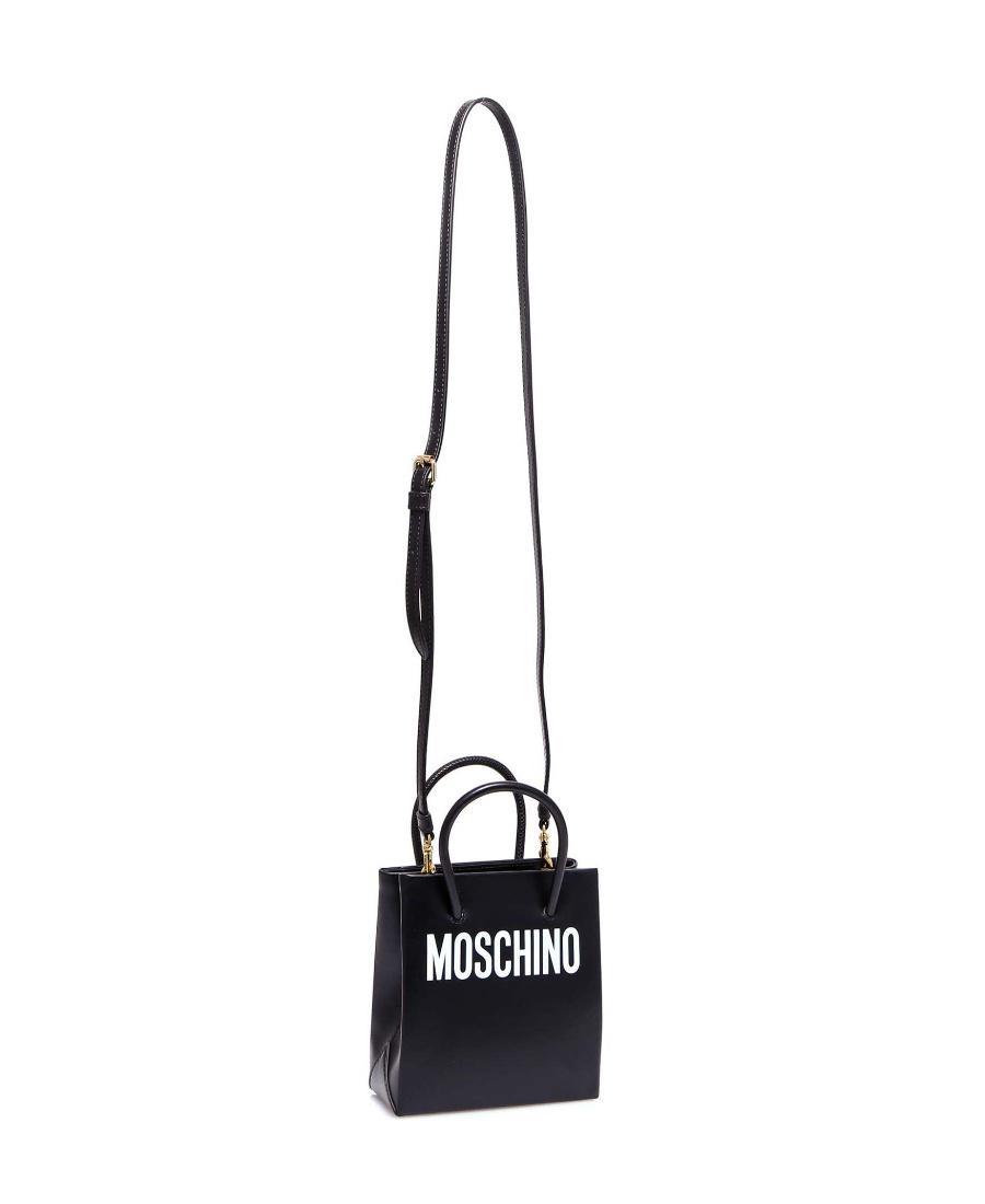 MOSCHINO Bag With Logo In Black Product Image