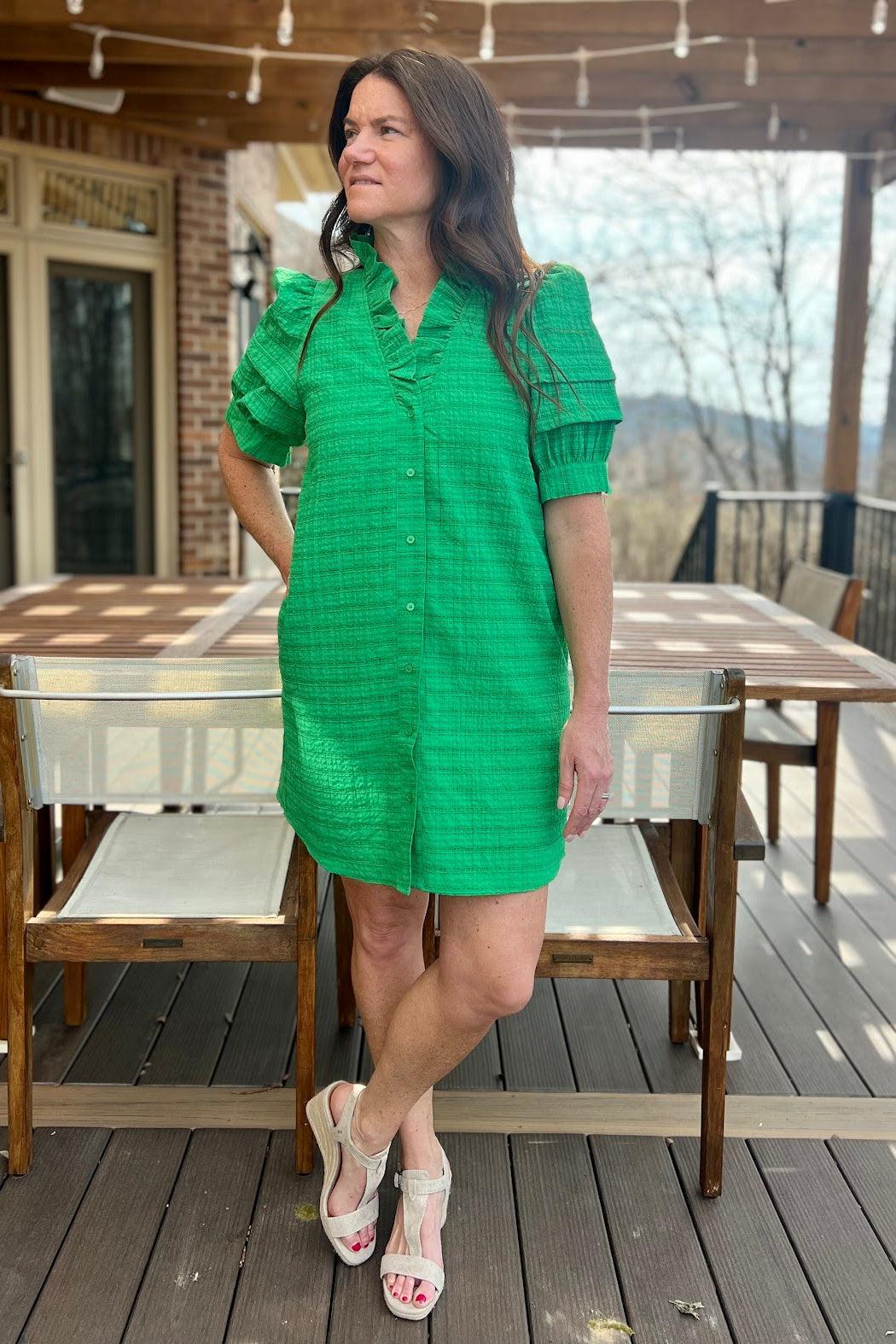 Solid Spring Dress Product Image