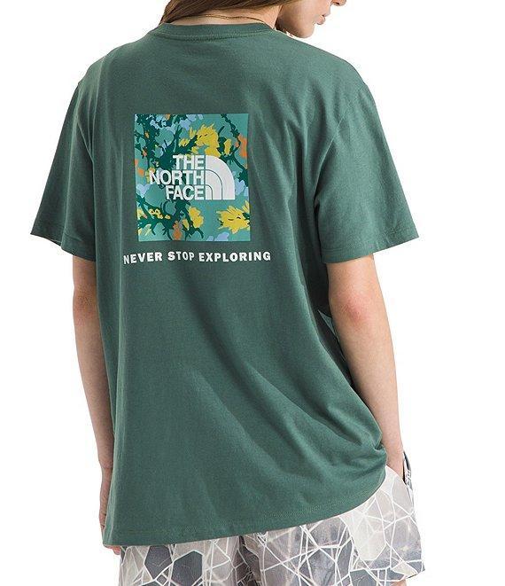 The North Face Womens Crew Neck Short Sleeve Box Tee Product Image
