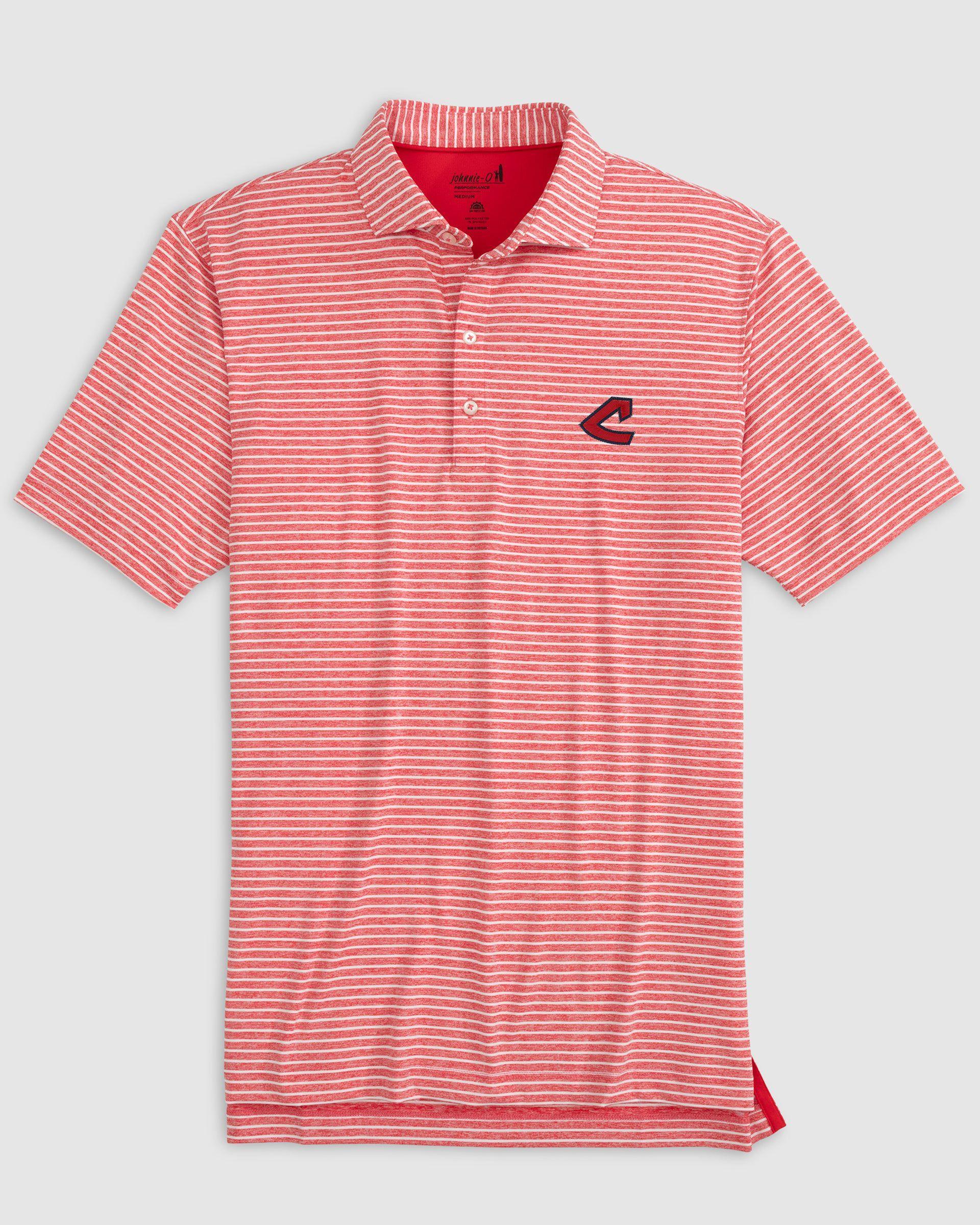Kansas City Royals Clipperr Striped Jersey Performance Polo Product Image