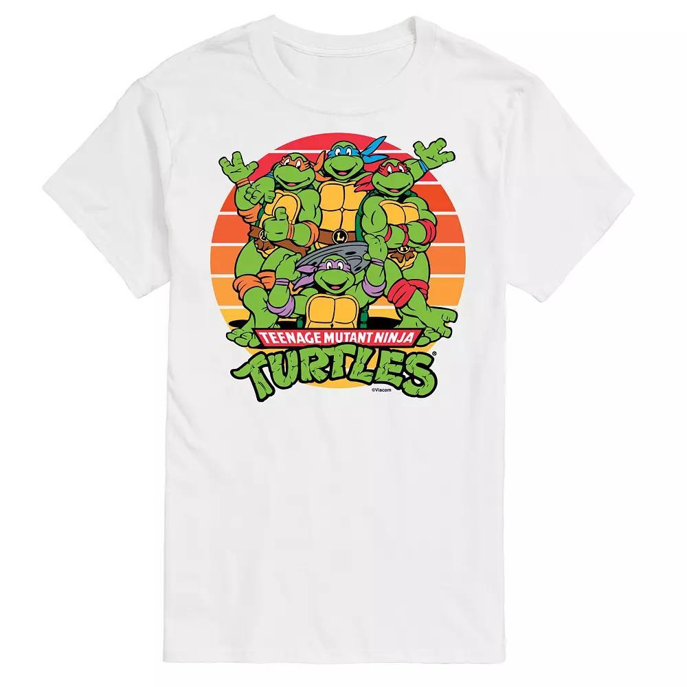 Big & Tall TMNT Retro Graphic Tee, Men's, Size: XXL Tall, Blue Product Image
