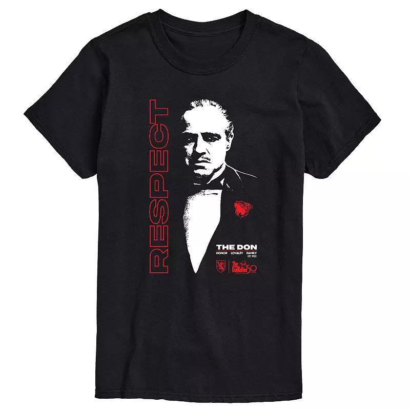 Men's The Godfather Respect Tee, Size: XL, Black Product Image