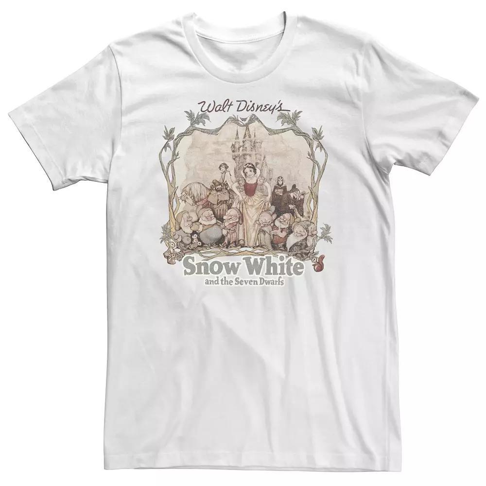 Big & Tall Disney Snow White And The Seven Dwarfs Men's Vintage Portrait Tee, Size: 5XL Product Image
