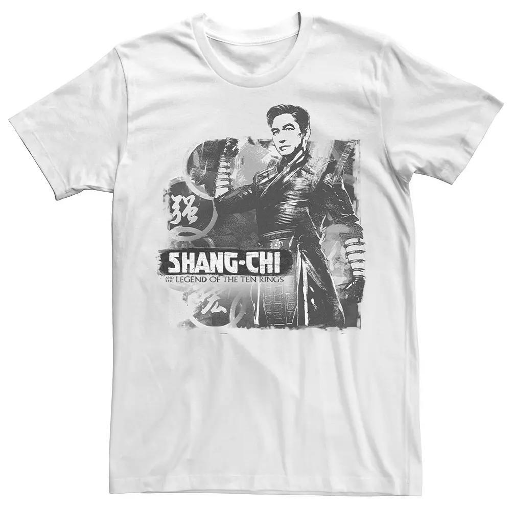 Big & Tall Marvel Shang-Chi Rings Poster Tee, Men's, Size: XXL Tall, White Product Image