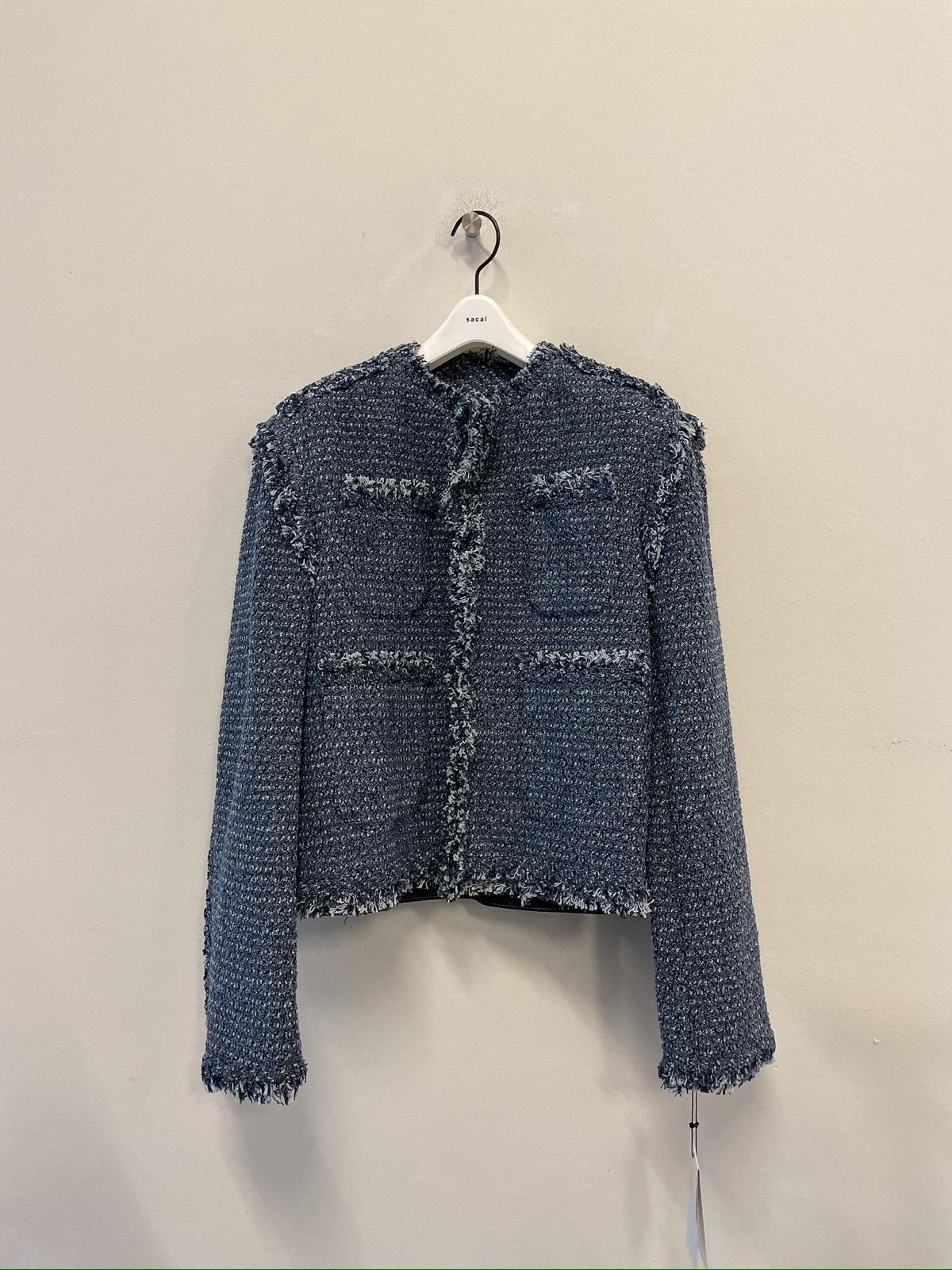 SACAI Long-sleeved Jacket In Black Product Image