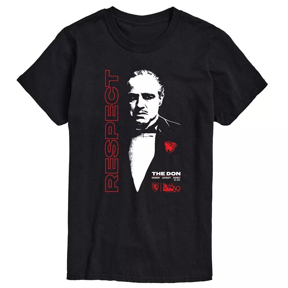 Men's The Godfather Respect Tee, Size: XL, Black Product Image