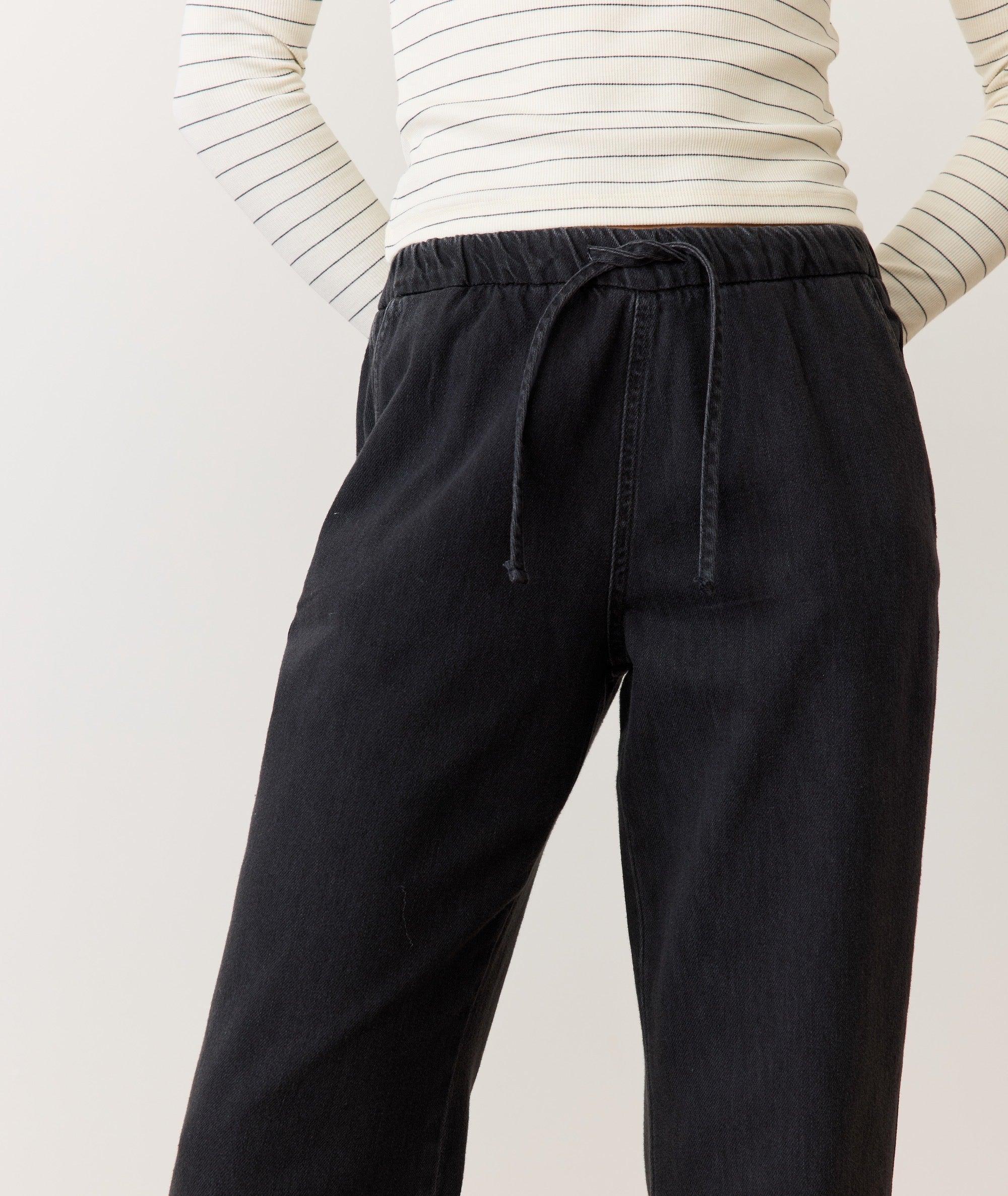 Drawstring Denim Pant Product Image