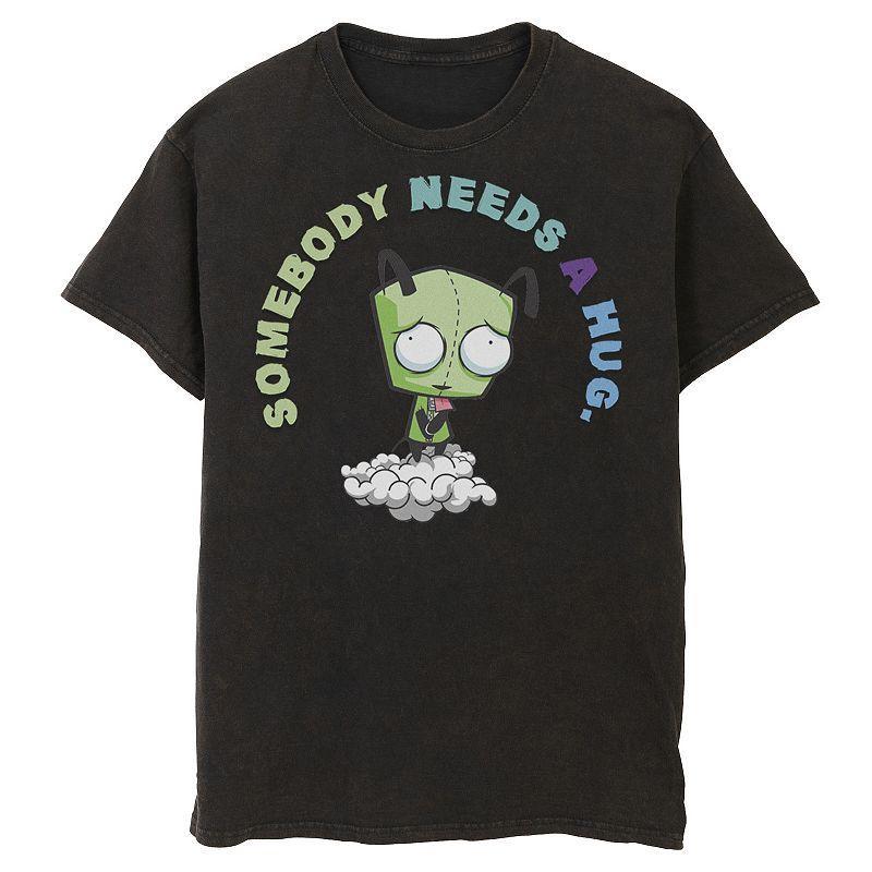 Disney's A Goofy Movie Men's Powerline Portrait Tee, Size: XS, Athletic Grey Product Image