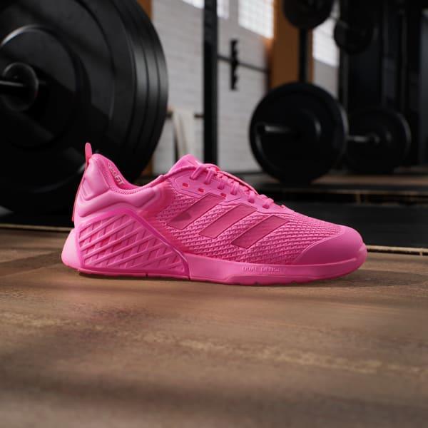 adidas Dropset 3 strength training shoes Lucid Pink 5 Womens Product Image