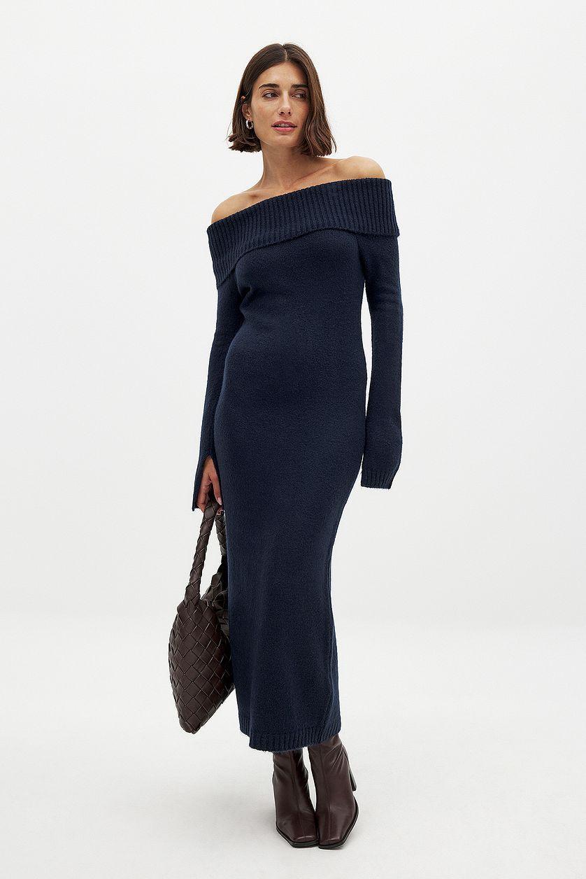 Knitted Midi Dress Product Image