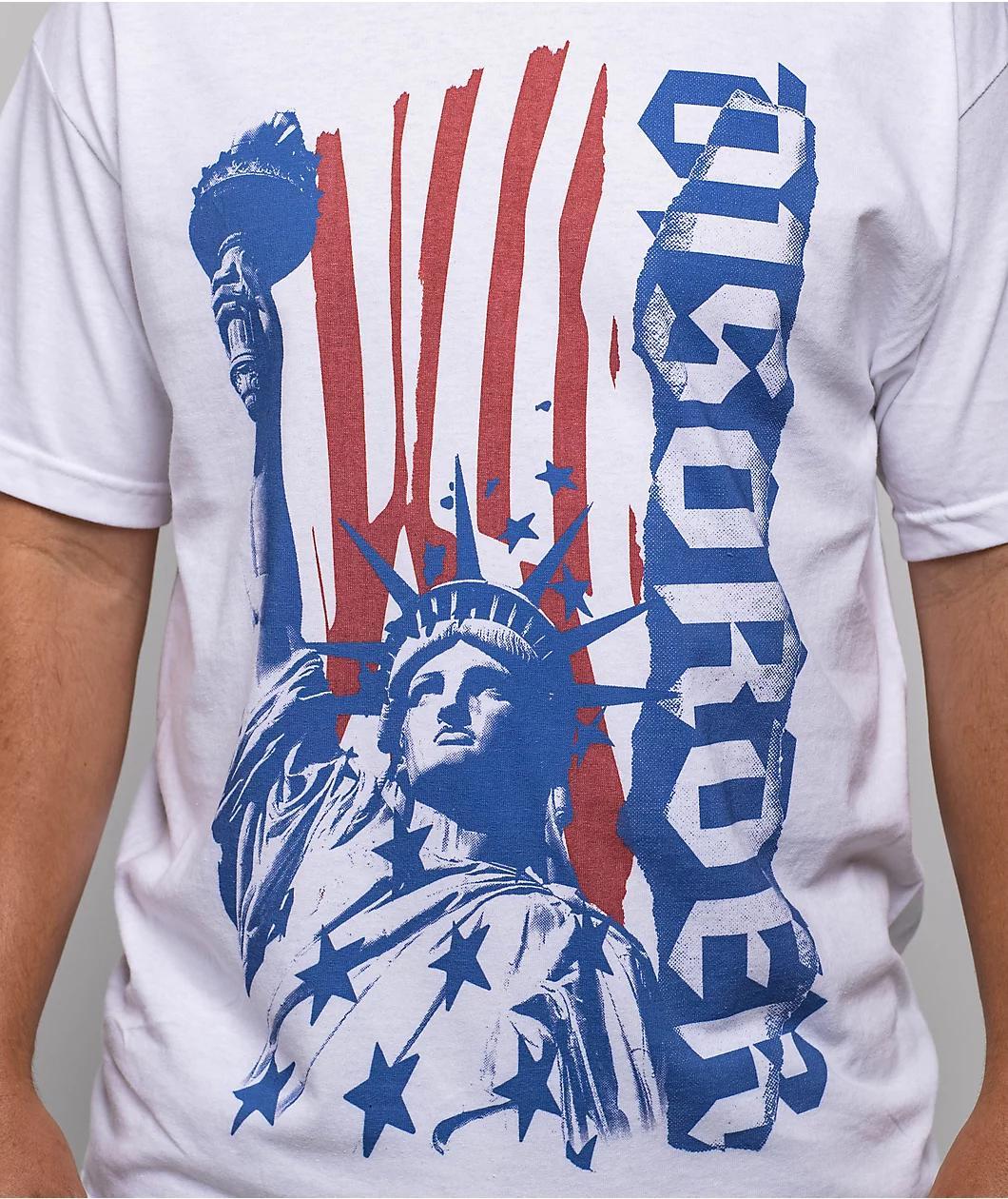 Disorder Liberty White T-Shirt Product Image