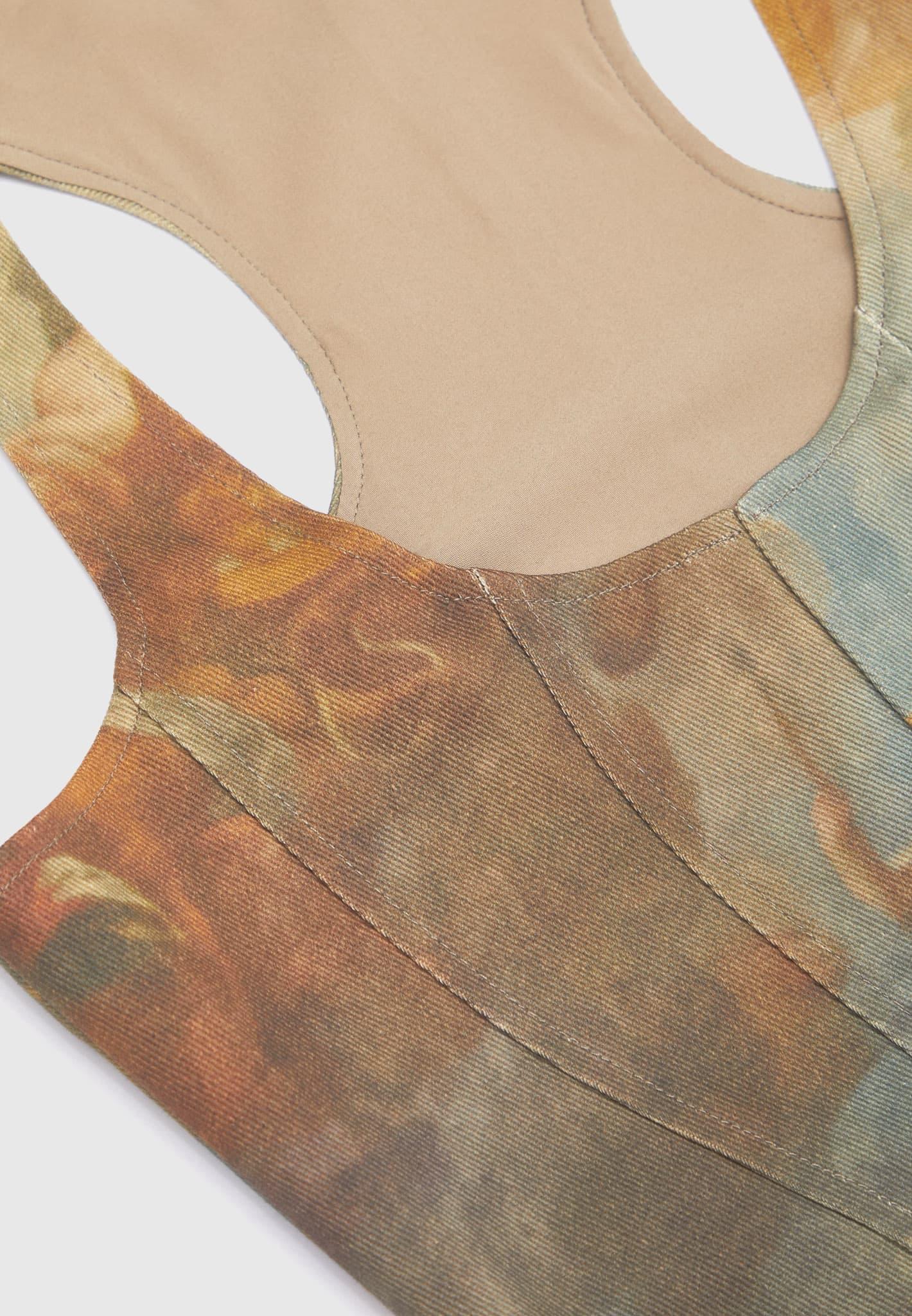 Art Corset Top - Multi Female Product Image