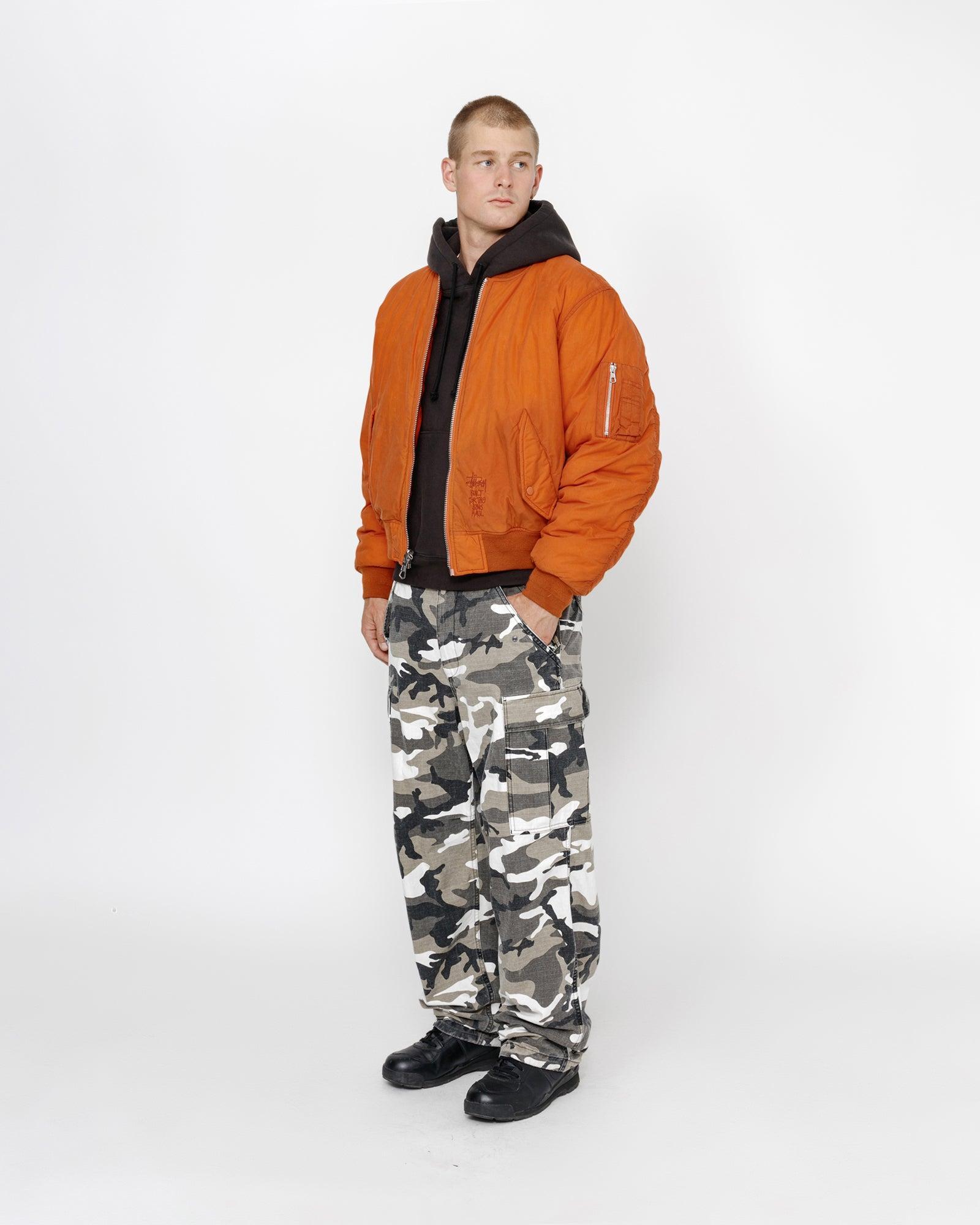 WAXED BUILT BOMBER JACKET Male Product Image