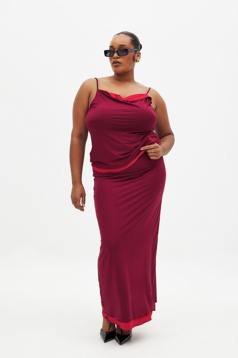 Jersey Maxi Skirt Product Image