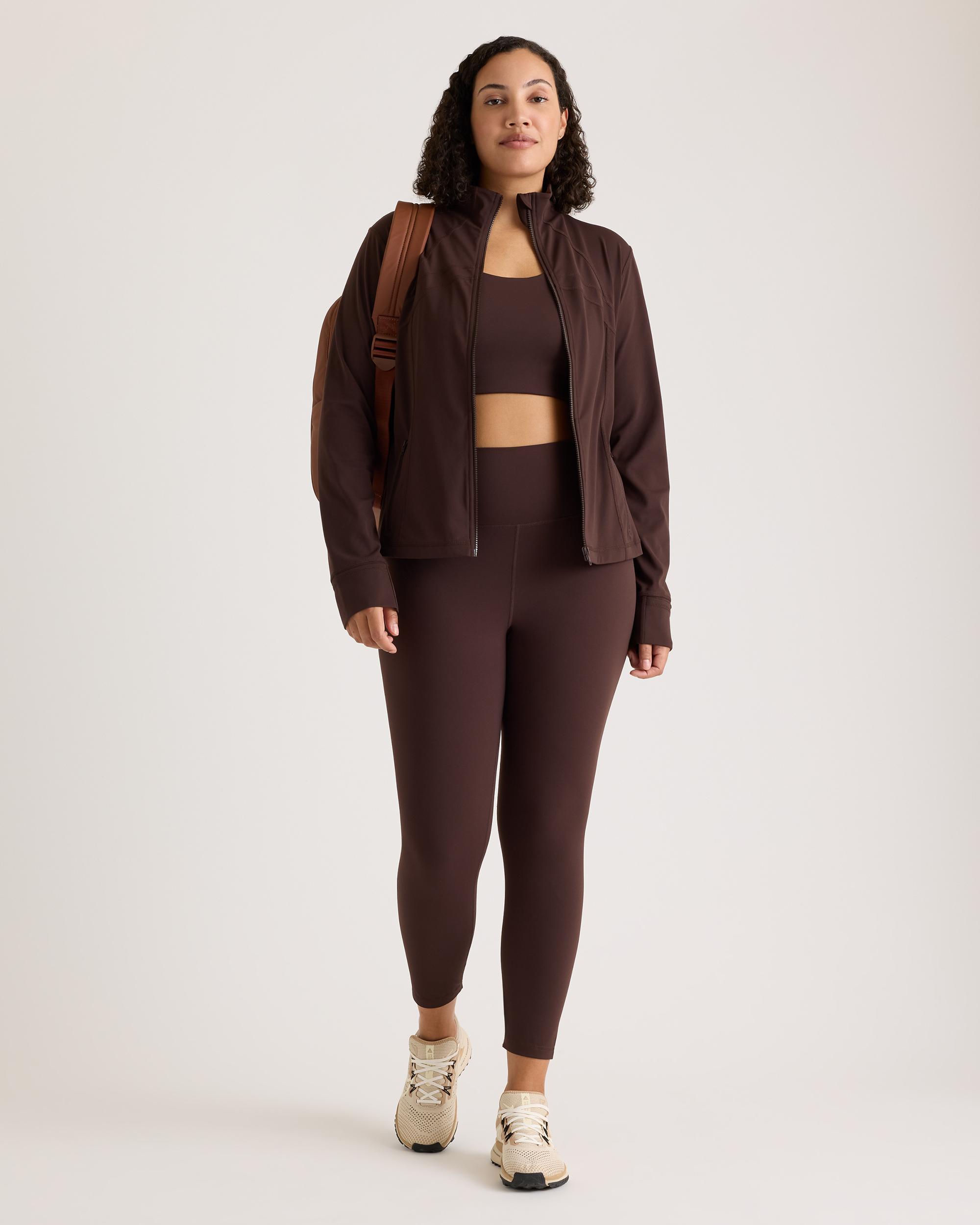 Quince | Women's Ultra-Form High-Rise Legging Size XL, Nylon/Spandex Product Image