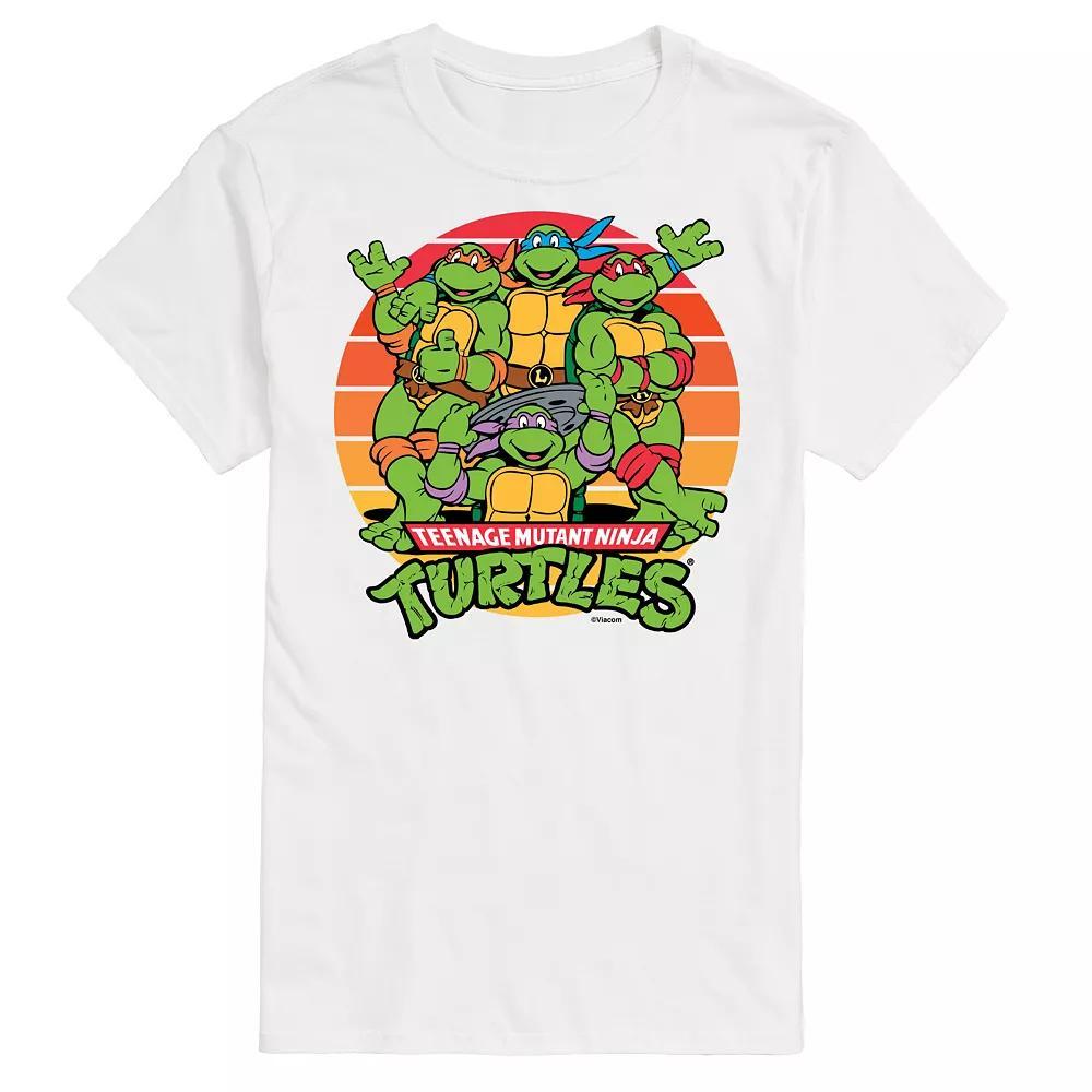 Big & Tall TMNT Retro Graphic Tee, Men's, Size: XXL Tall, Blue Product Image