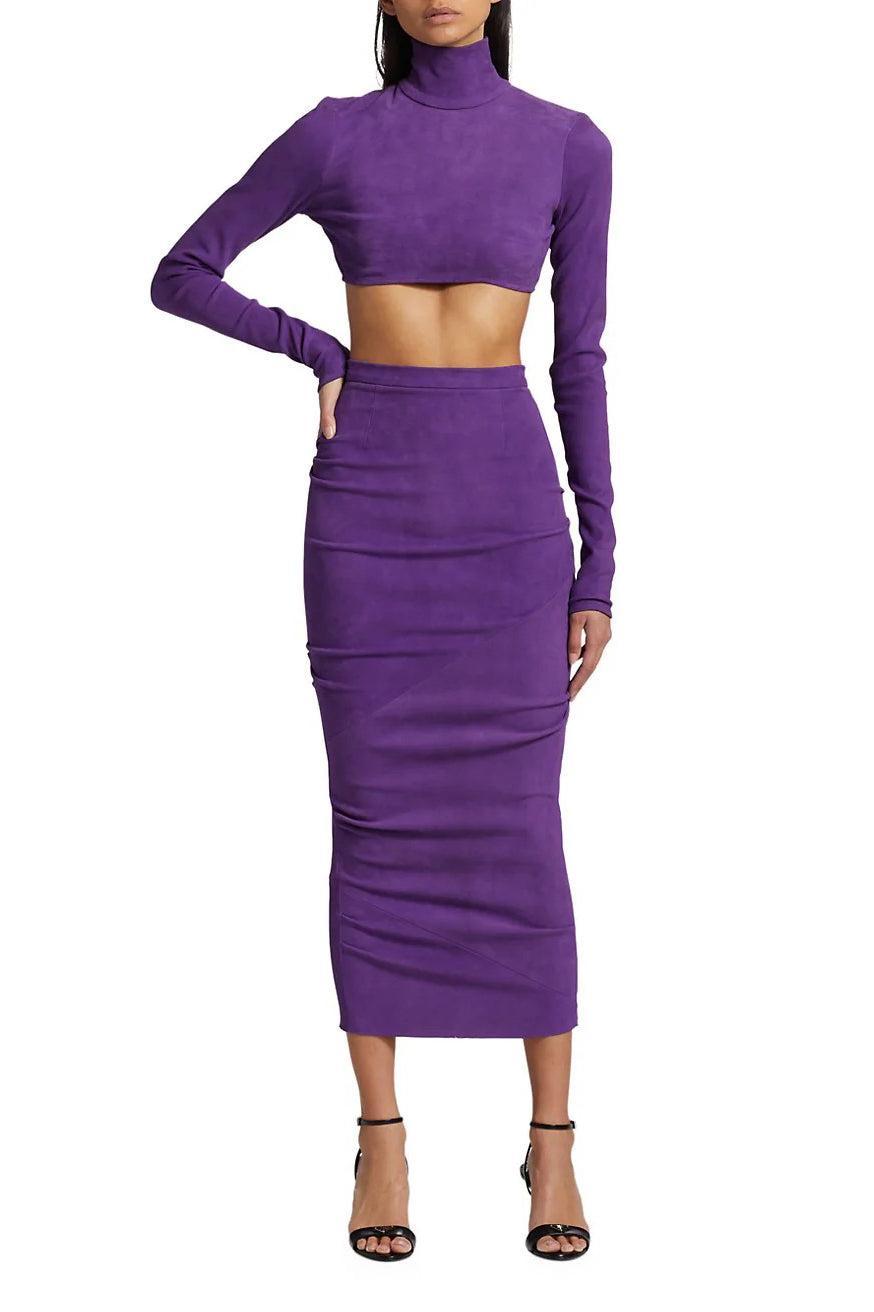 Pencil Skirt with Ruched Back Detail Product Image