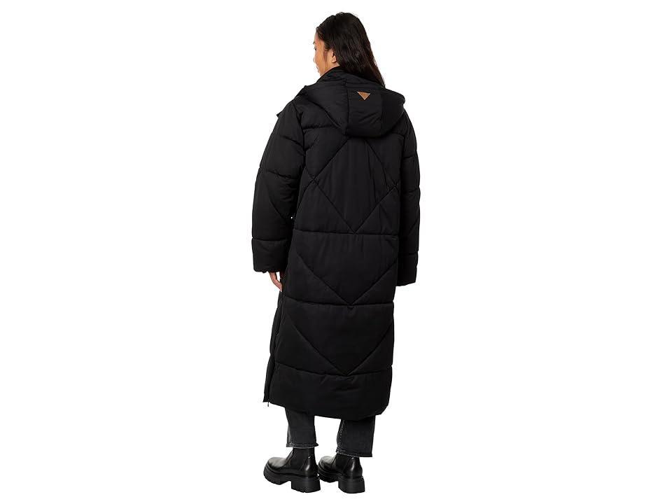 Avec Les Filles Coat Hooded Maxi Puffer Women's Clothing Product Image