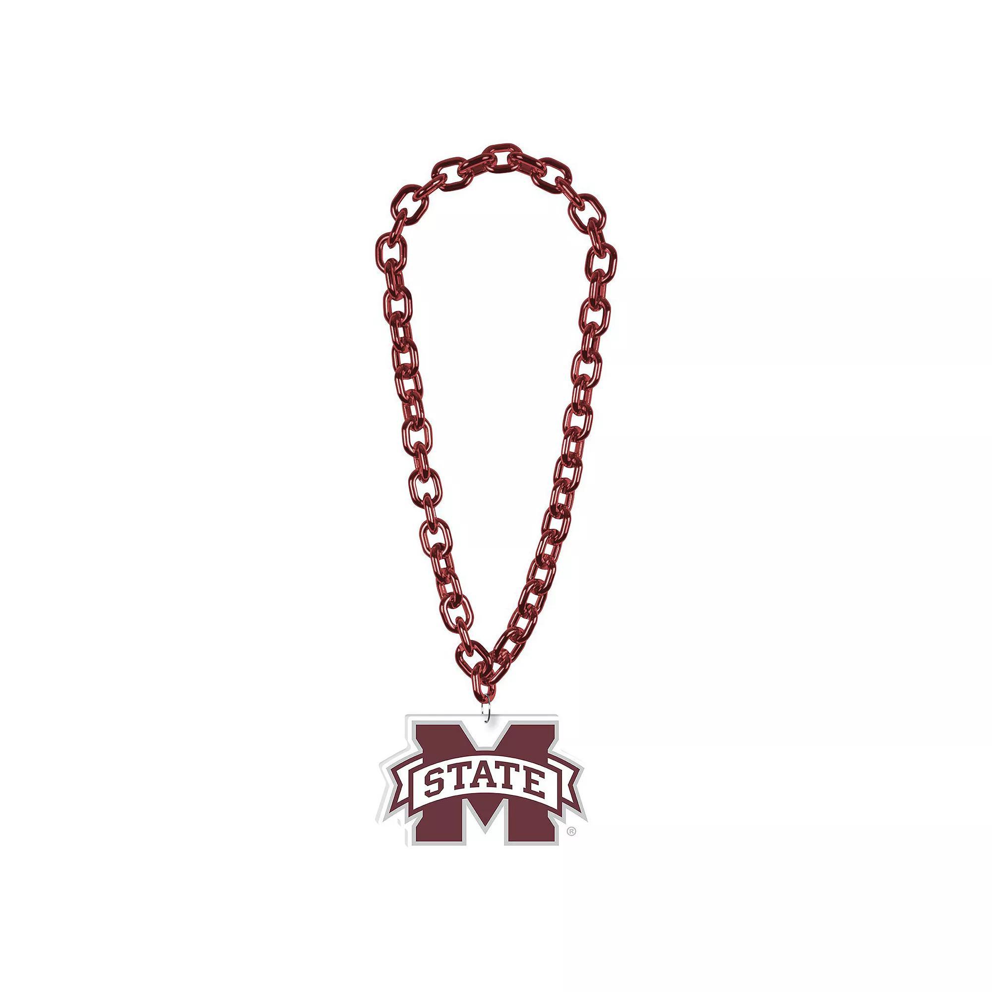WinCraft Mississippi State Bulldogs Big Chain Logo Necklace, Men's, Mst Team Product Image
