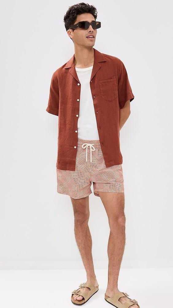 Frescobol Carioca Angelo Linen Shirt | Shopbop Product Image