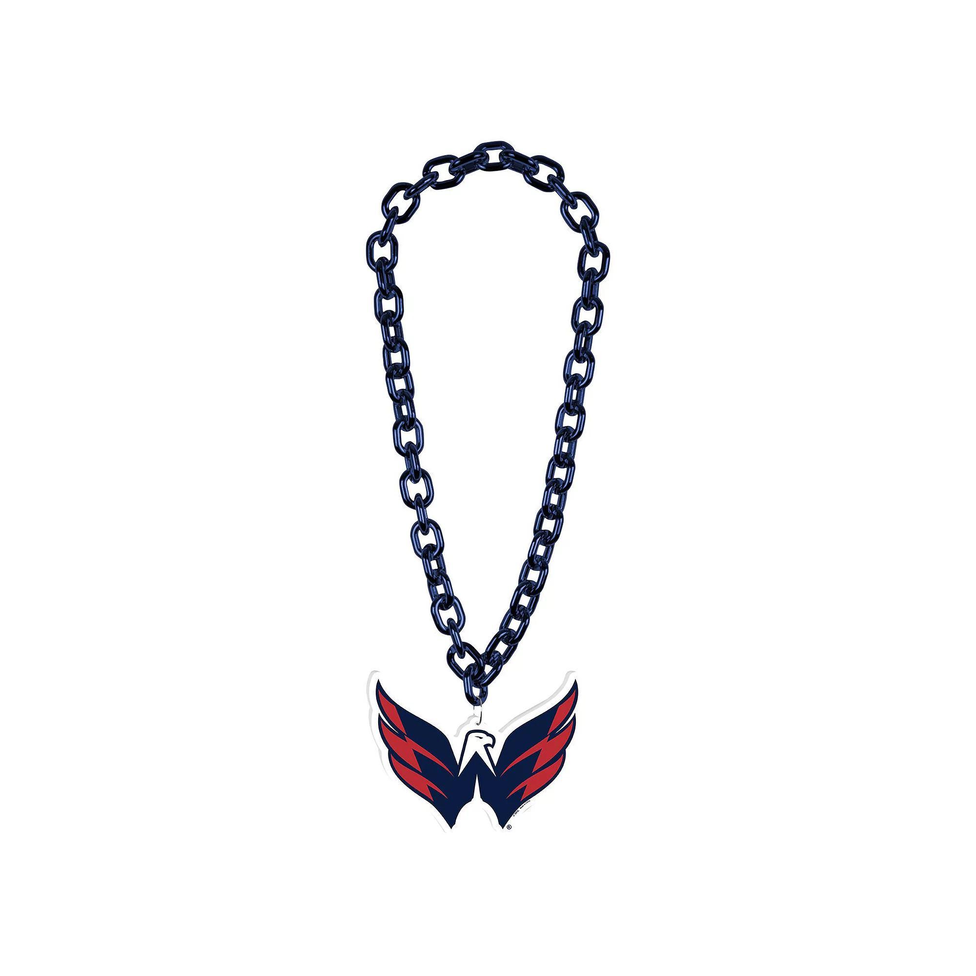 WinCraft Washington Capitals Big Chain Logo Necklace, Men's, Team Product Image